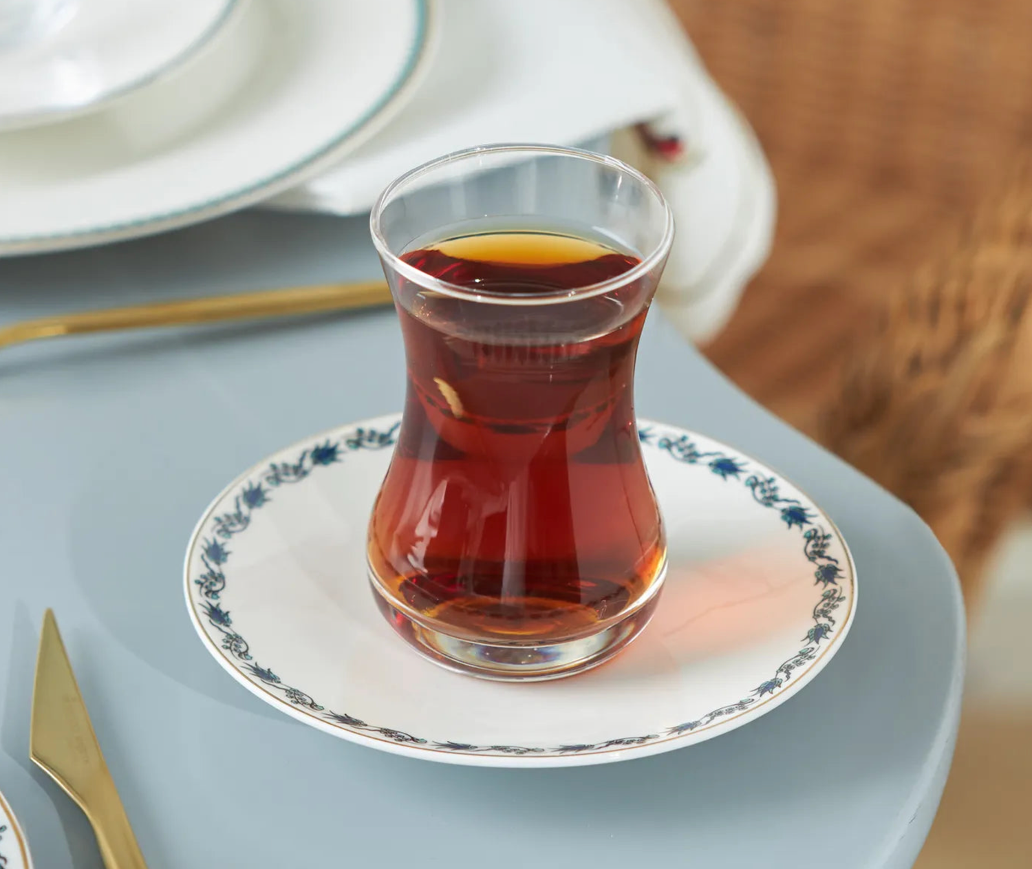 Karaca İznik 6 Persoons Taartset, 18 Stuks