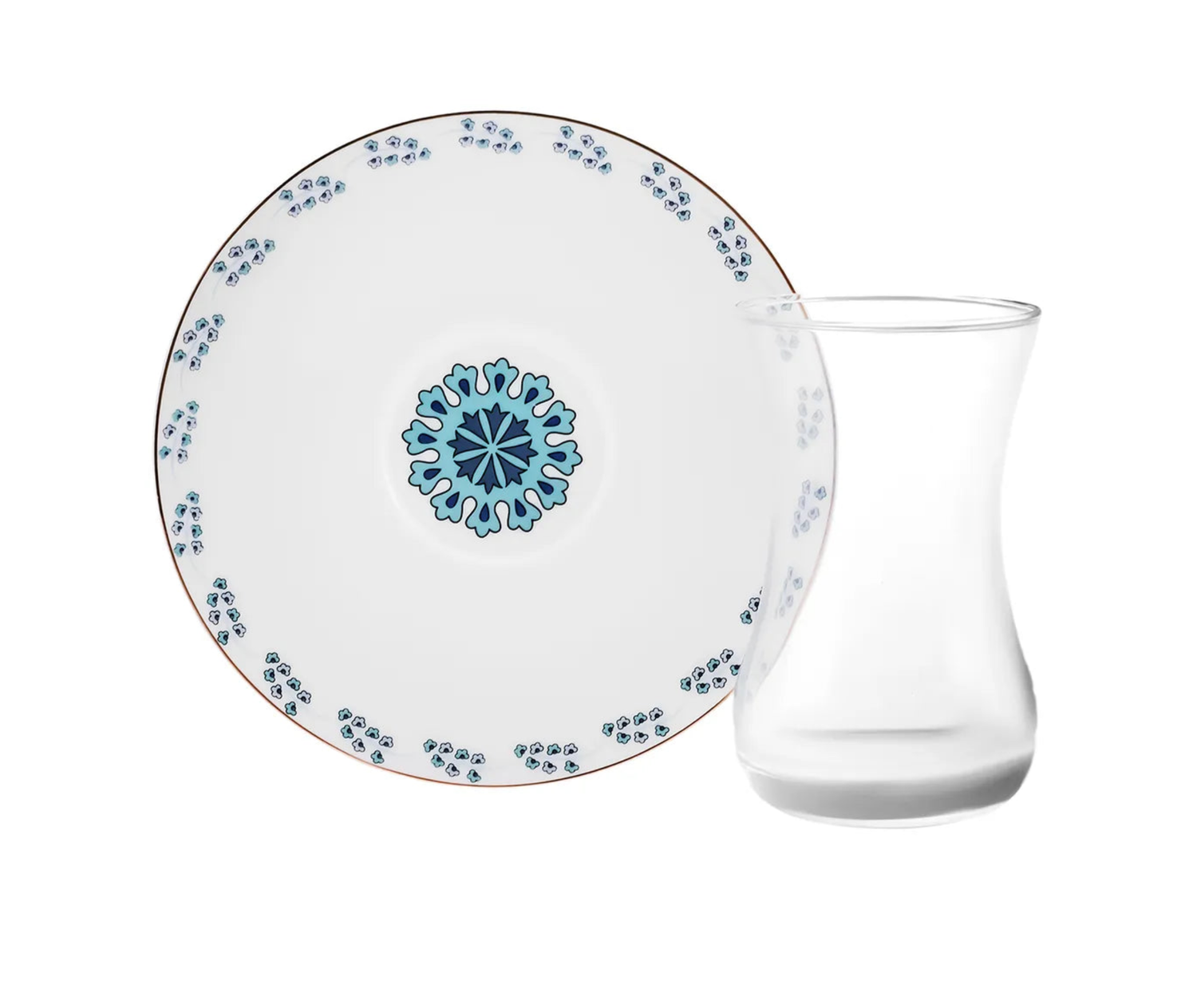 Karaca İznik 6 Persoons Taartset, 18 Stuks