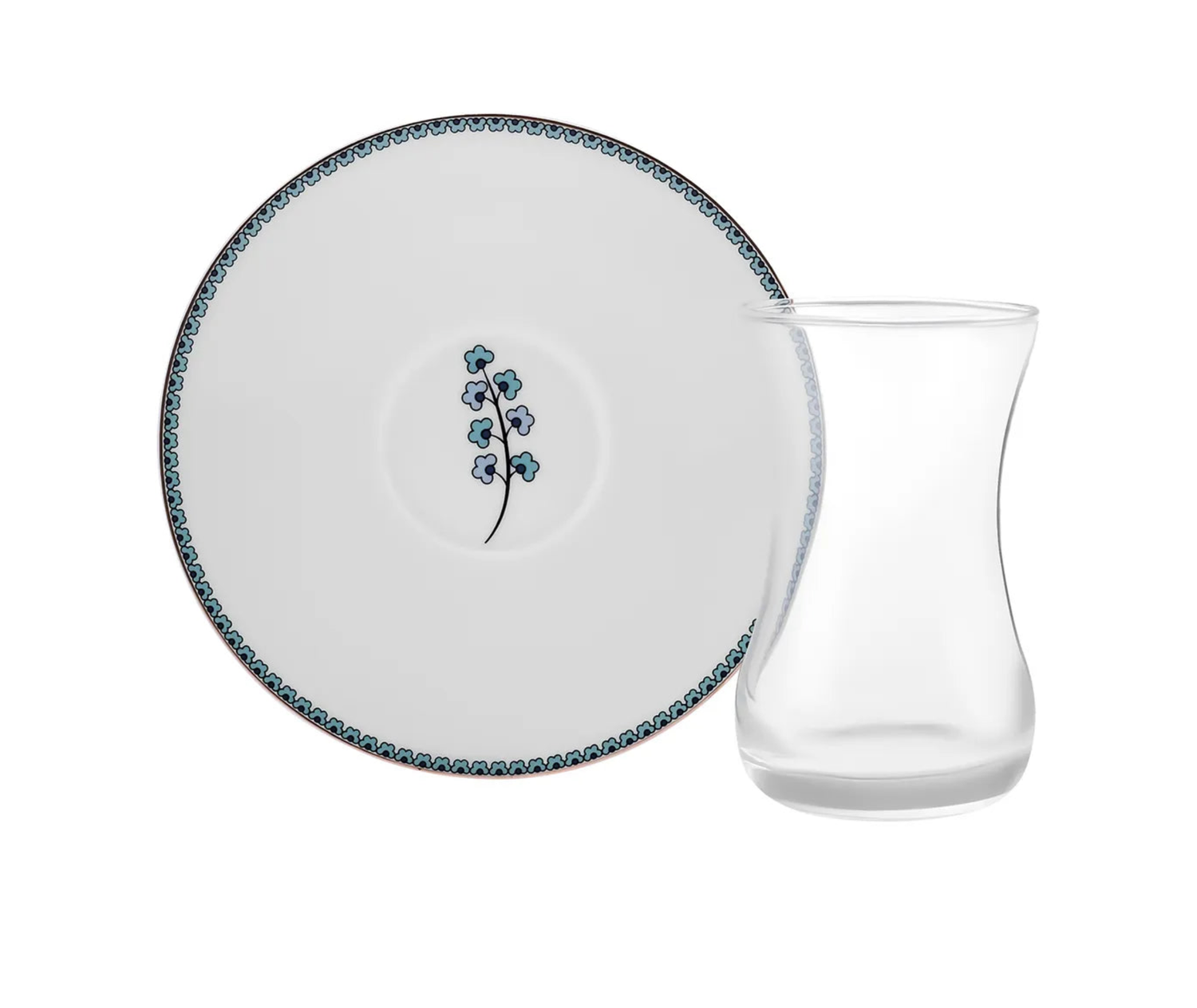 Karaca İznik 6 Persoons Taartset, 18 Stuks