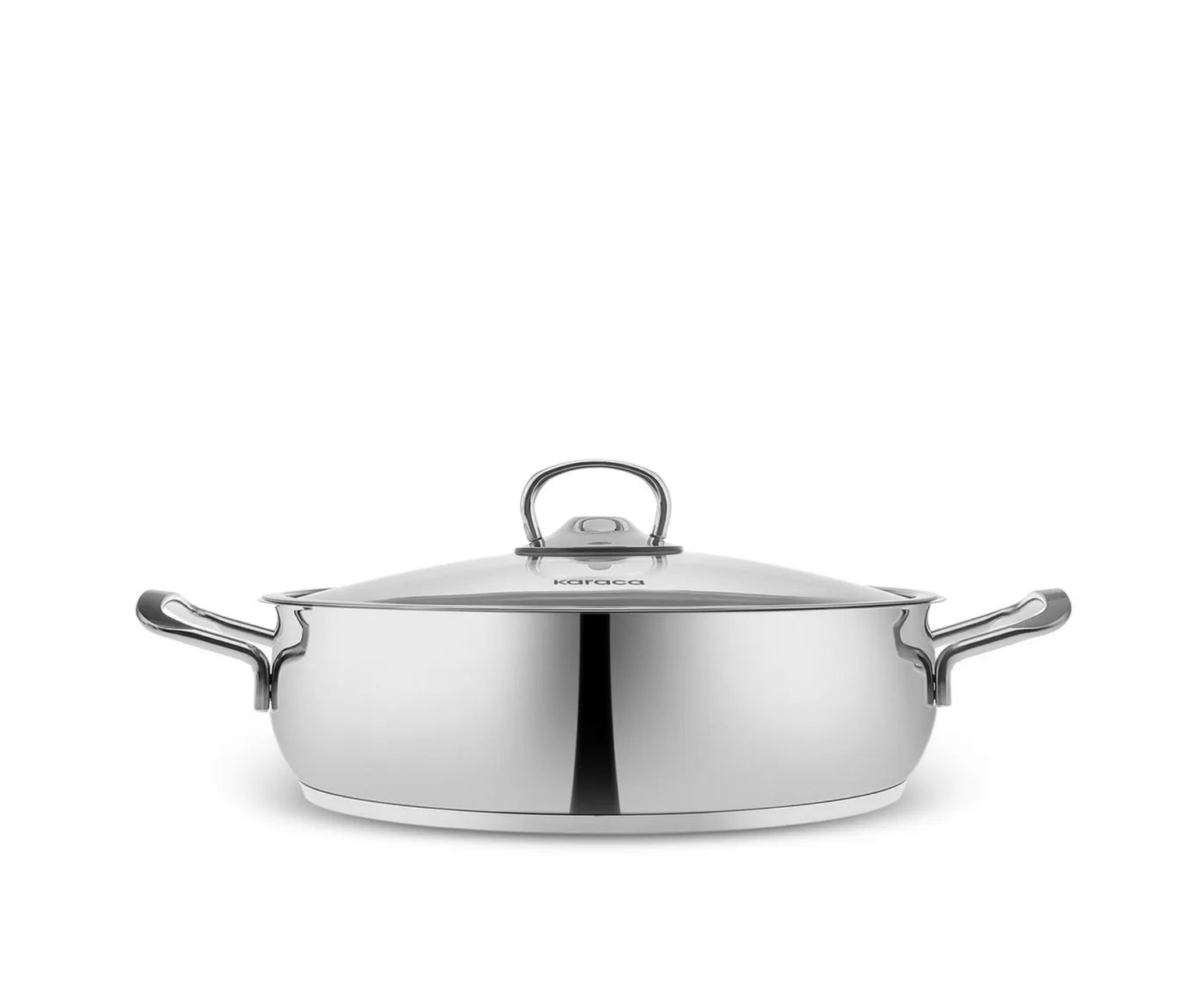 Karaca Induction Steel Pot Set and Storage Container, 13 Piece