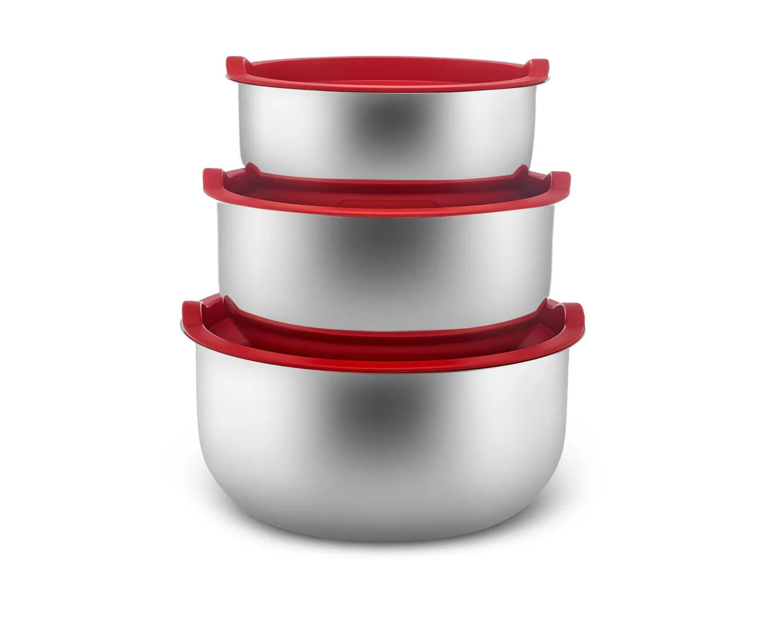 Karaca Induction Steel Pot Set and Storage Container, 13 Piece