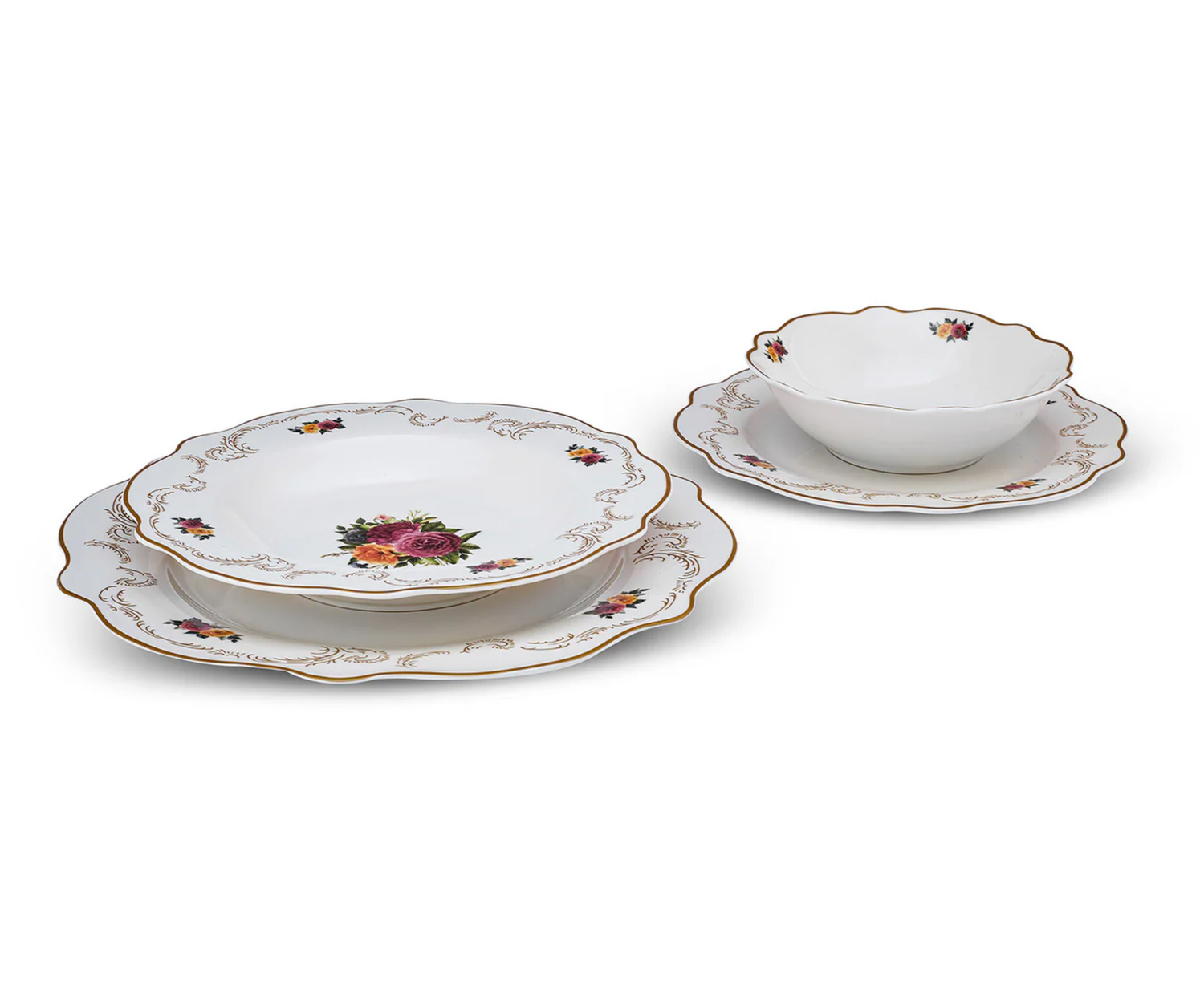 Karaca Antique Porselein 24 Delig 6-Persoons Serviesset Karaca Antique Porselein 24 Delig 6-Persoons Serviesset