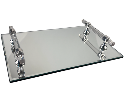 Serving tray | 30X20 CM Silver