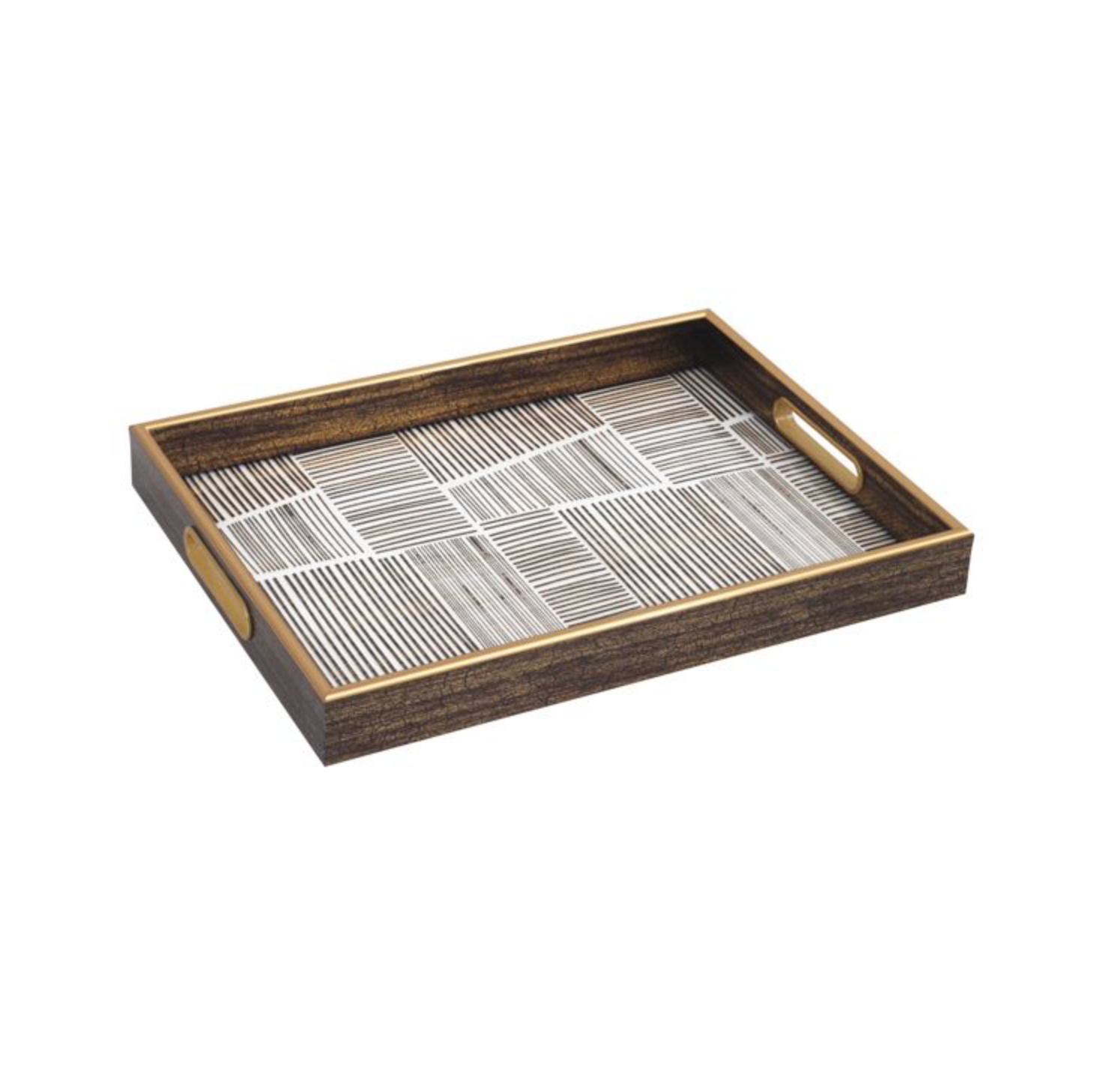 Fugurato Serving Tray 401 | Gold 40X30 CM