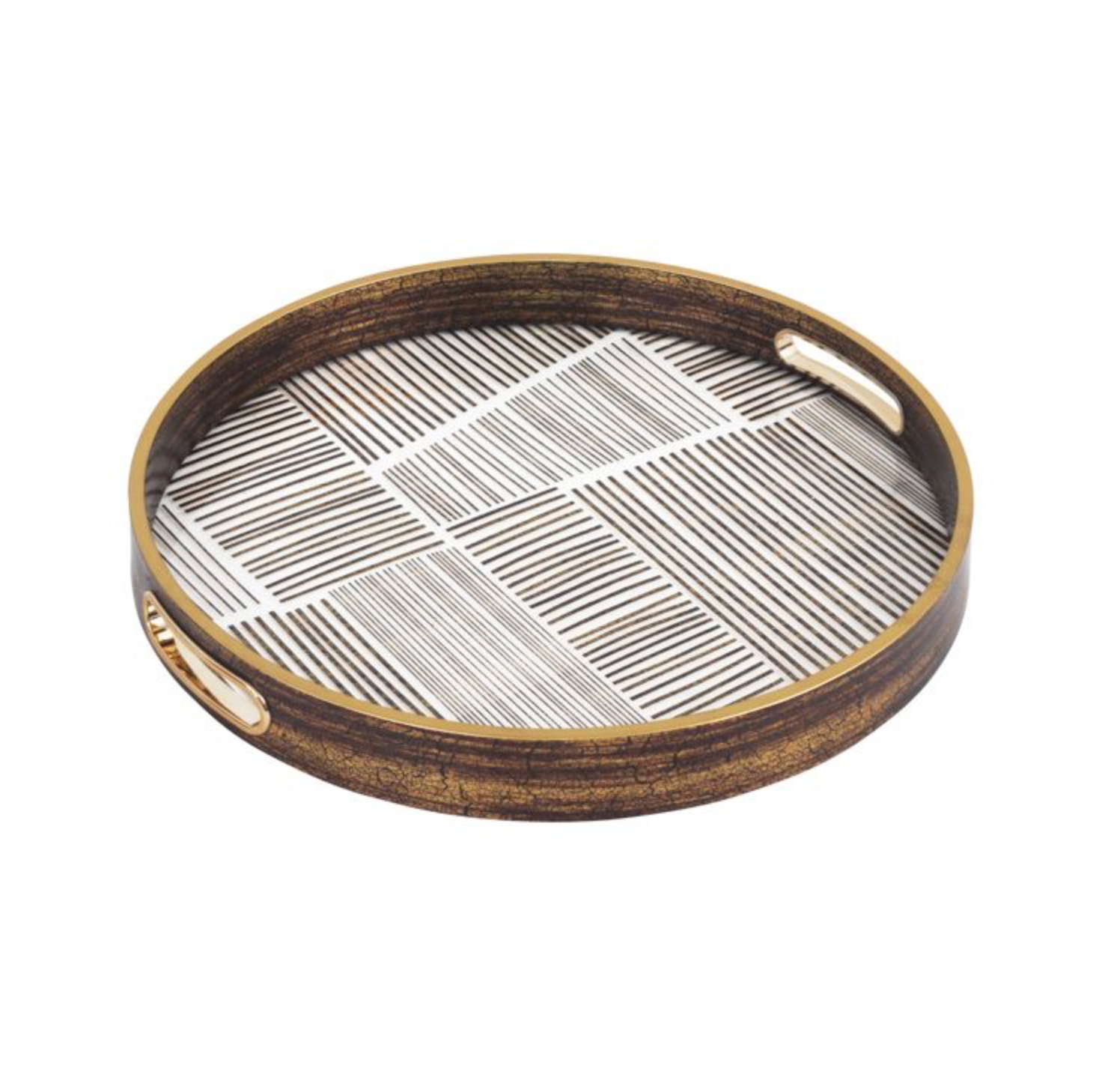 Fugurato Serving Tray 404 | Gold Ø36 CM