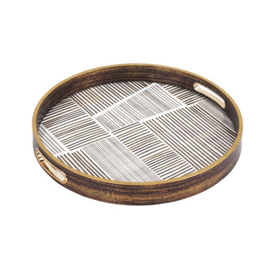 Fugurato Serving Tray 404 | Gold Ø36 CM