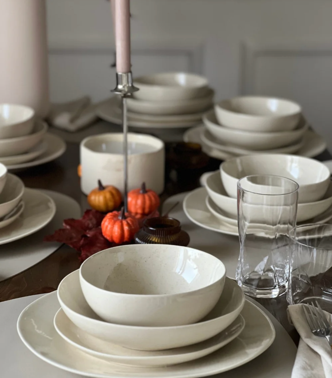 Soho 24-piece dinnerware set for 6 persons | beige
