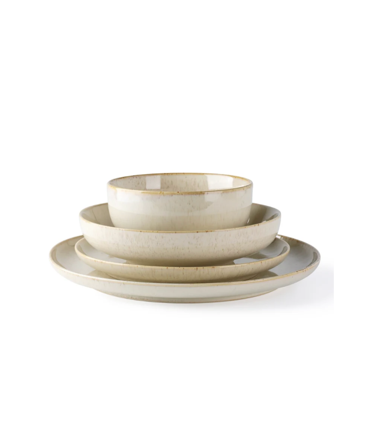 Ria 24-piece dinnerware set for 6 persons | beige