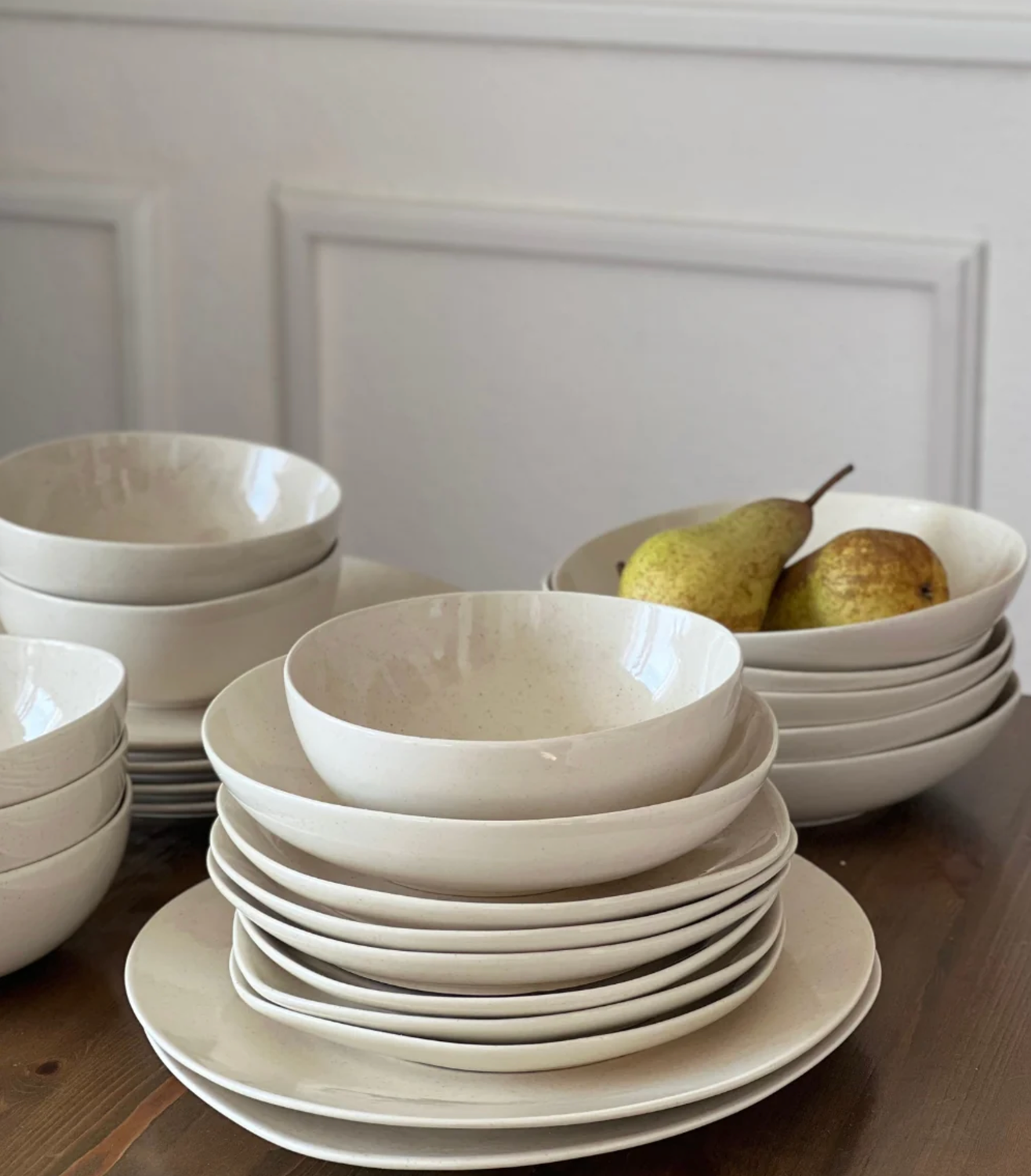 Soho 24-piece dinnerware set for 6 persons | beige
