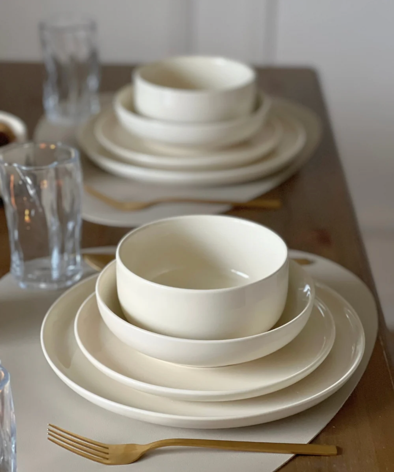 Novel 24-delig serviesset voor 6 personen | beige