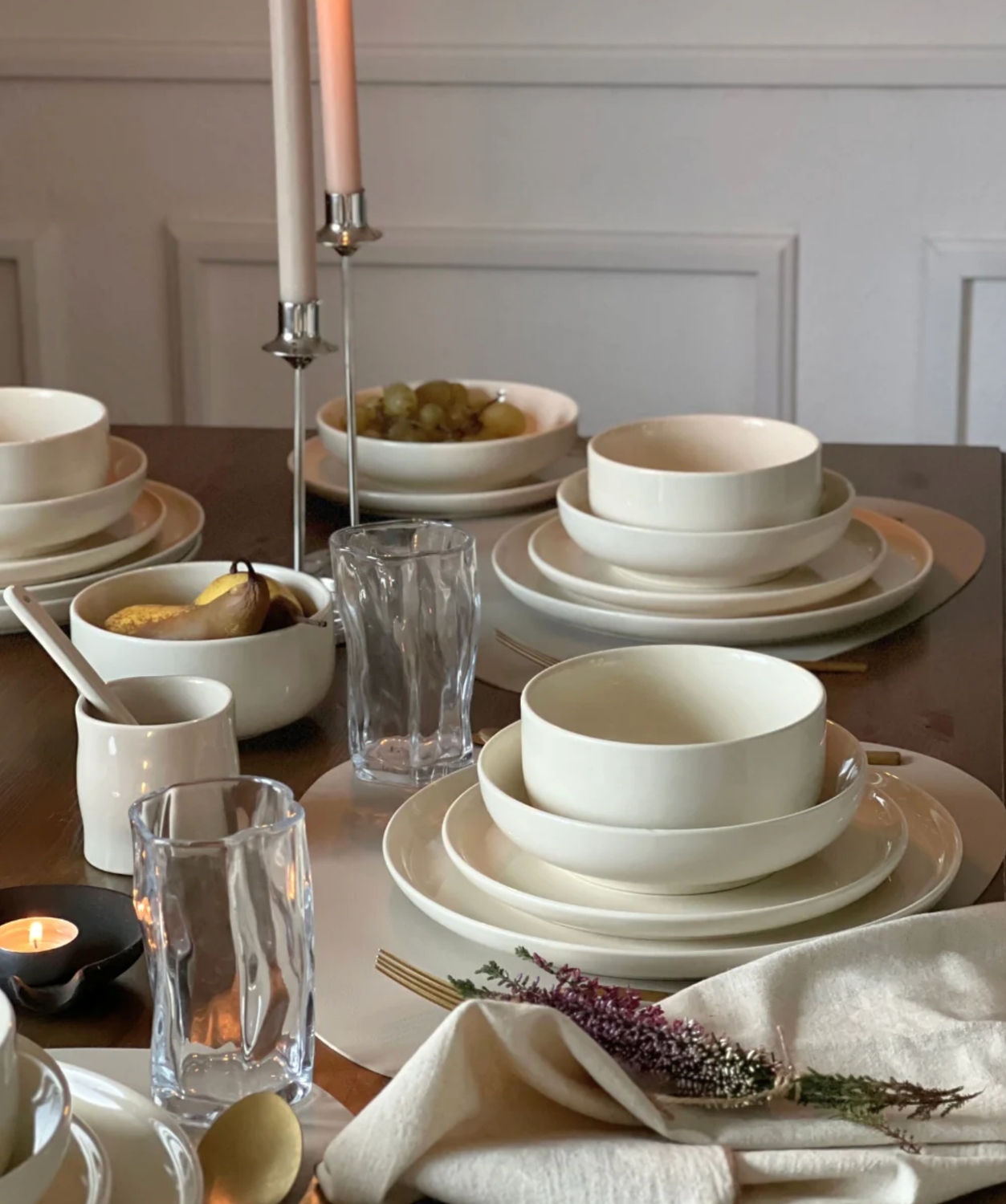Novel 24-delig serviesset voor 6 personen | beige