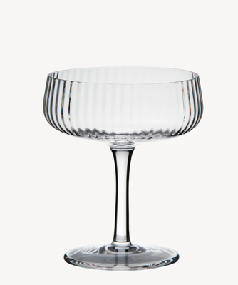 Riffle champagne glass | 2 pieces | 255 ml