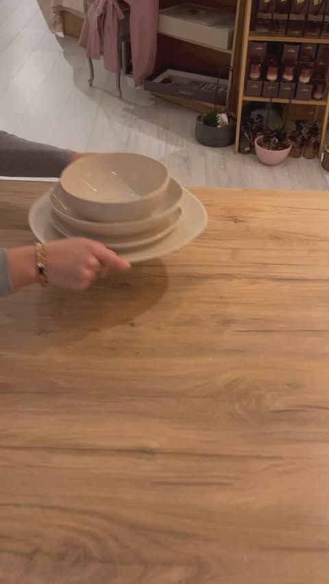 Soho 24-piece dinnerware set for 6 persons | beige