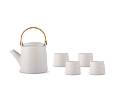 Karaca Yuuki Tea Set for 6 Persons, 7 Pieces