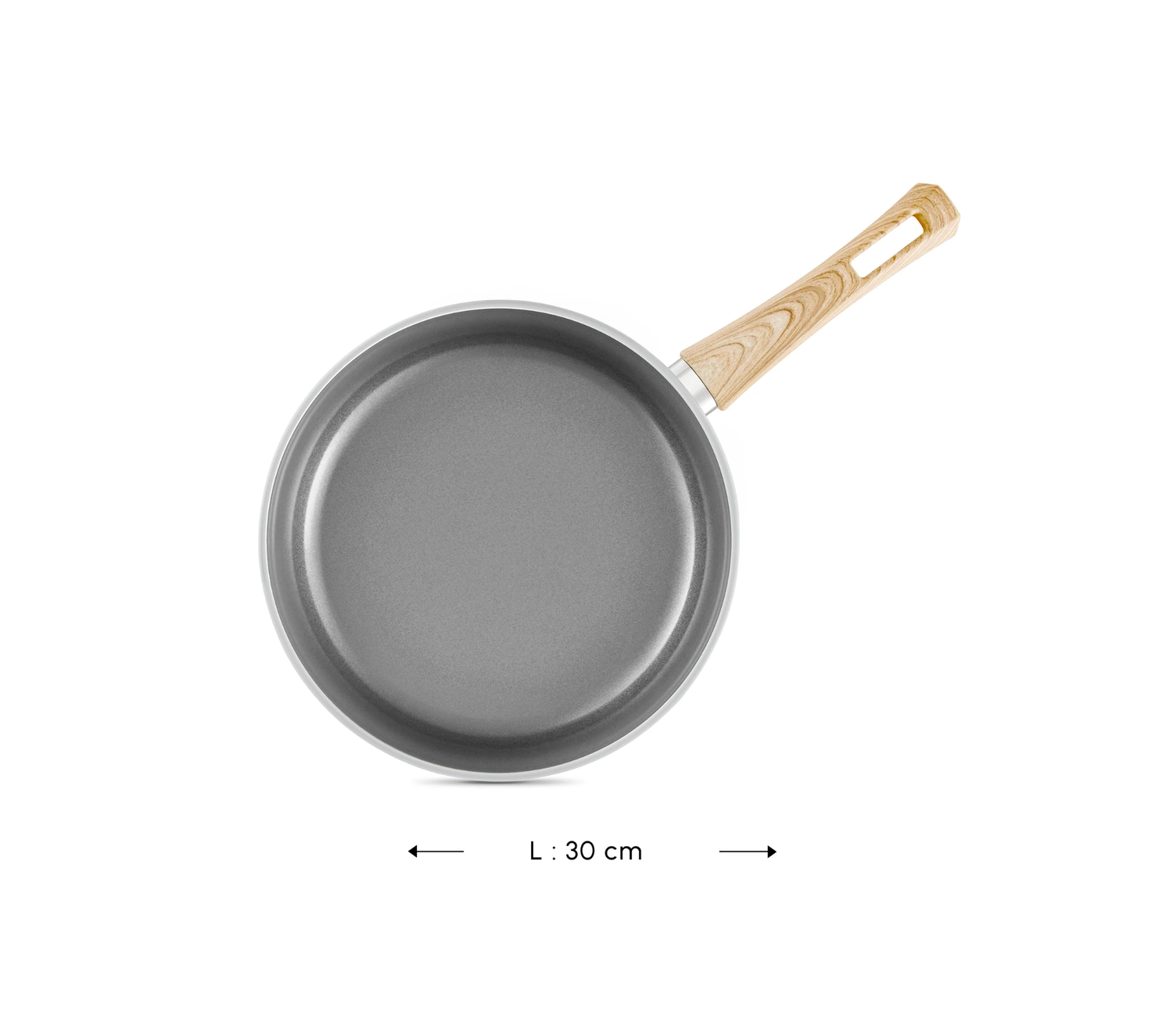 Karaca Swiss Crystal Induction Pan Creamy, 30 Cm