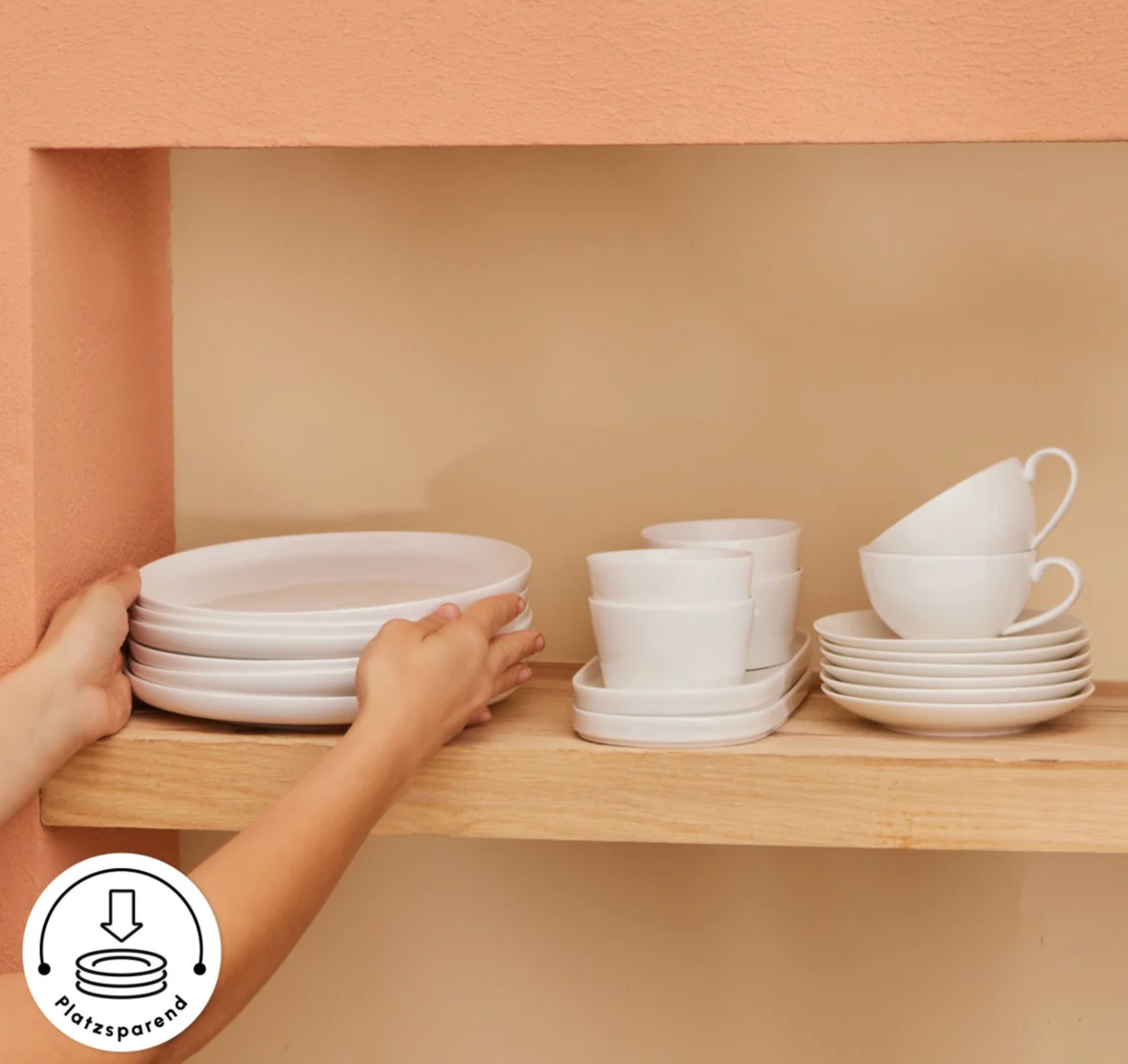 Karaca Favaro 38-Piece Breakfast Set for 6 People