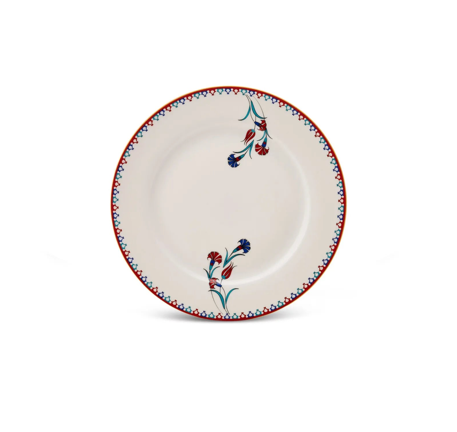 Karaca Nakkash Porcelain Dinnerware Set for 6 Person, 24 Piece