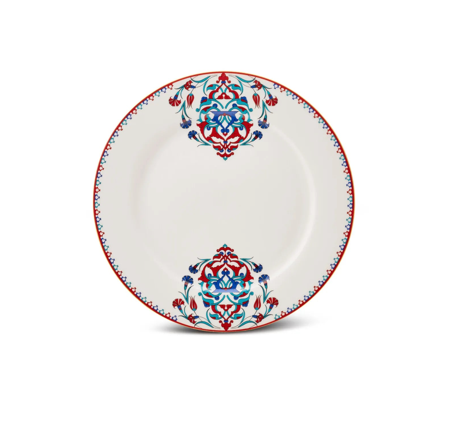 Karaca Nakkash porseleinen servies set voor 6 personen, 24-delig