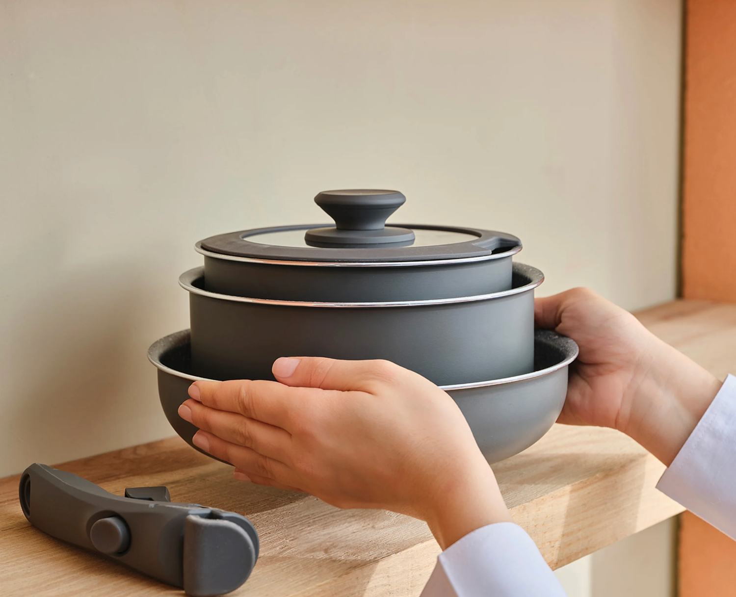 Karaca Comfort 6-Piece Non-Stick Induction Cookware Set