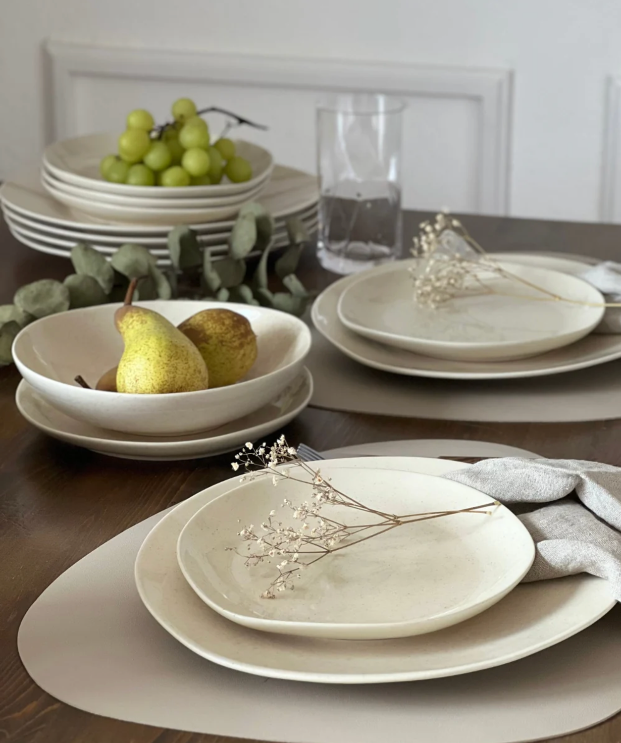 Salin&#39;s Home special set NO.2( Dinnerware set + Cutlery set + glass set)