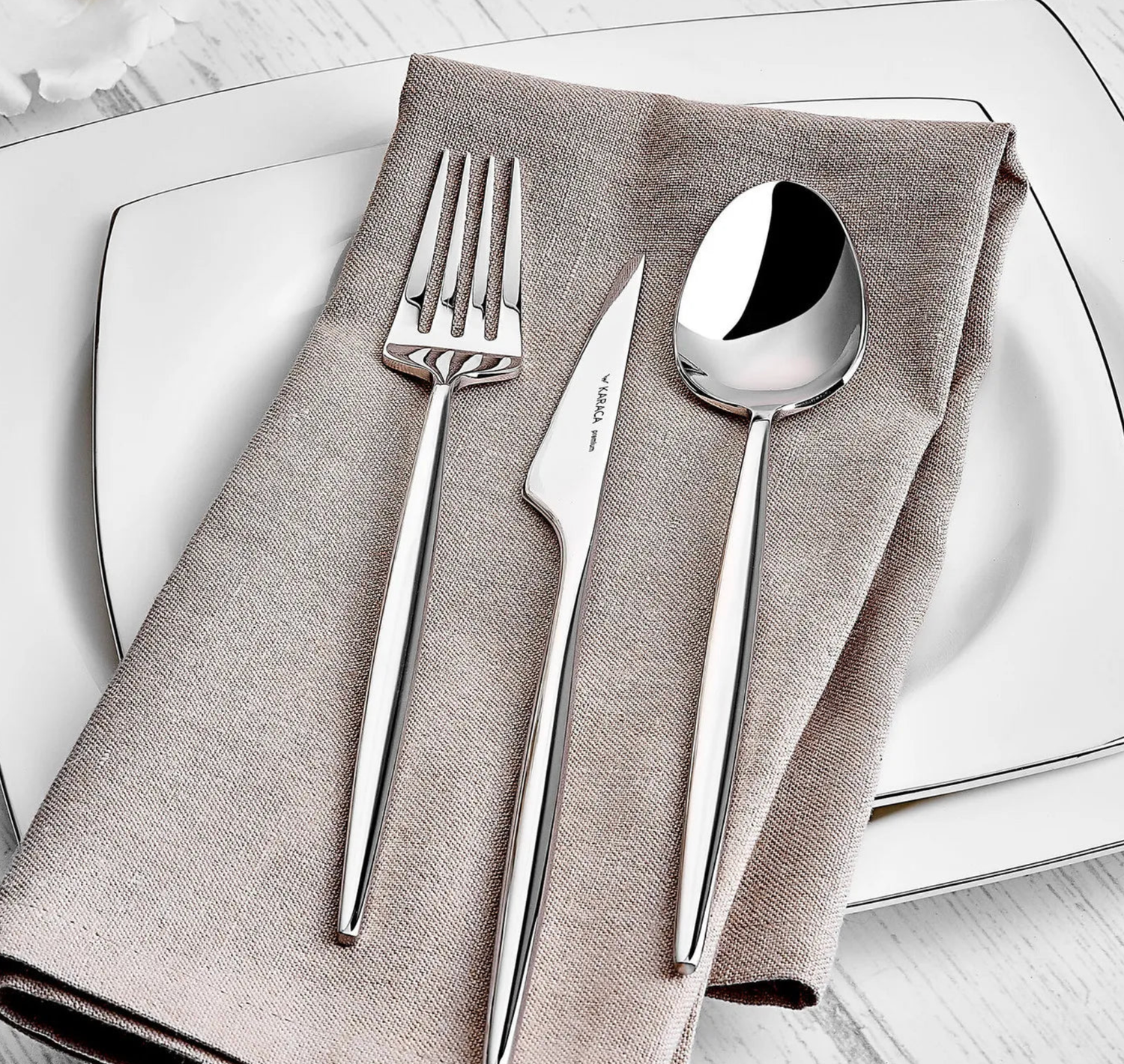 Salin&#39;s Home special set NO.2( Dinnerware set + Cutlery set + glass set)