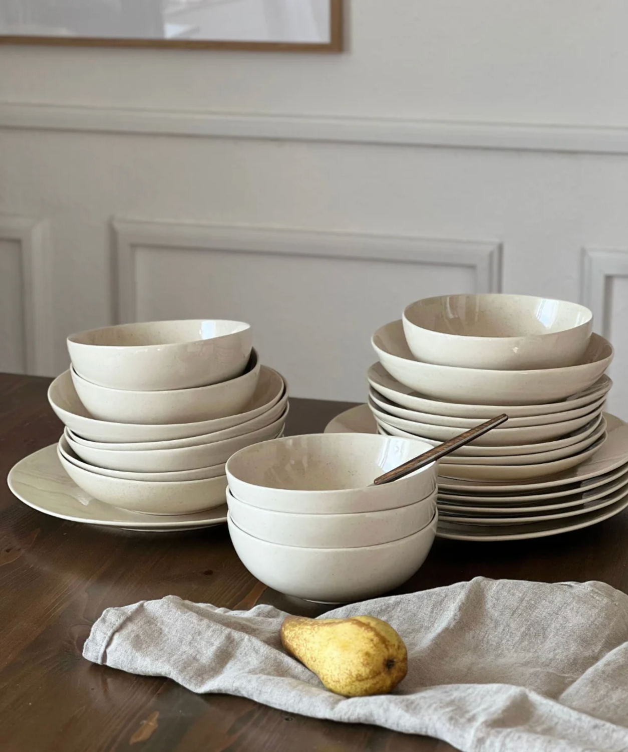 Salin&#39;s Home special set NO.2( Dinnerware set + Cutlery set + glass set)