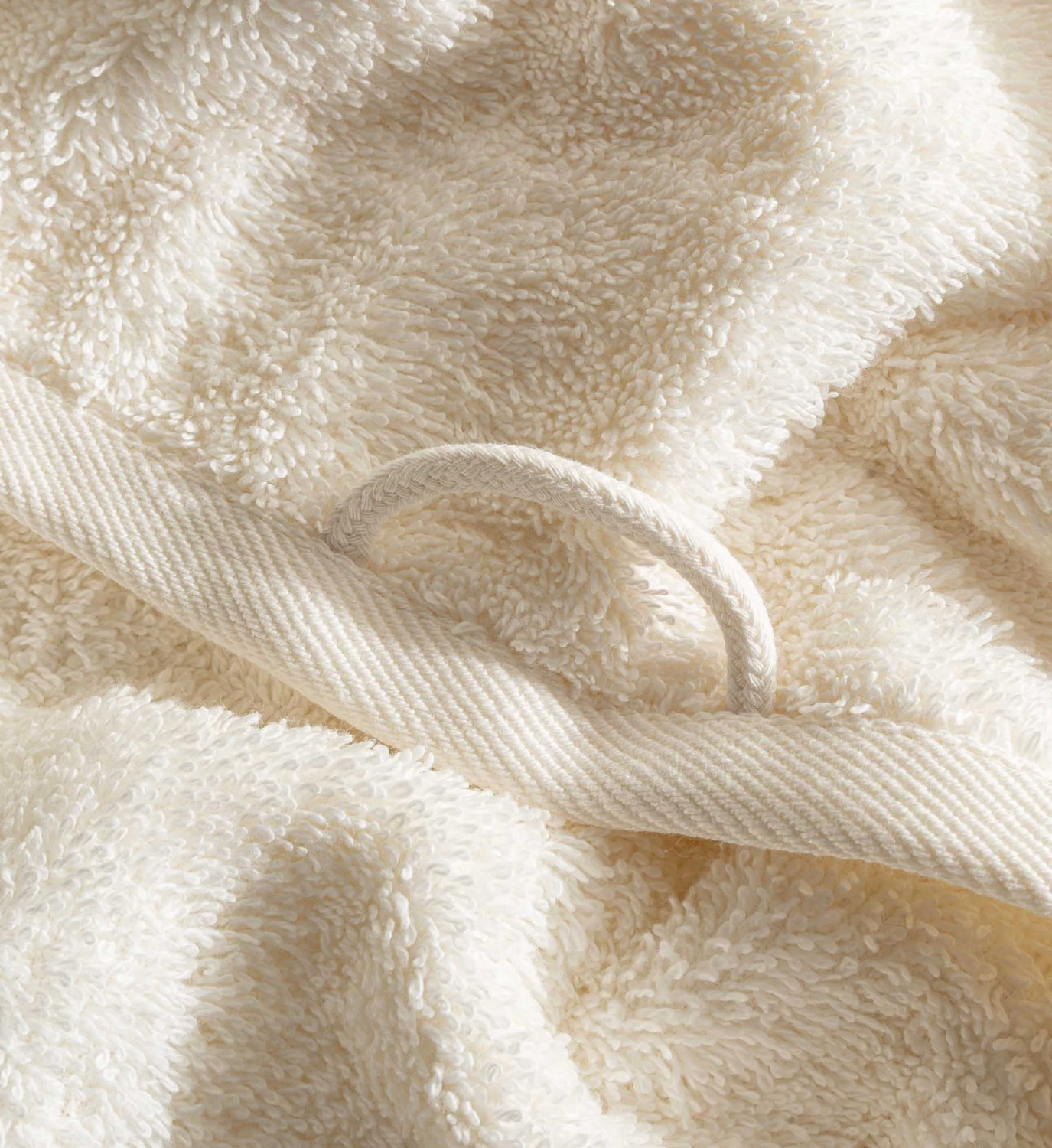 Ecocotton Alessa Badlaken 100% Biologisch Katoen Katoen Crème 80x150 cm