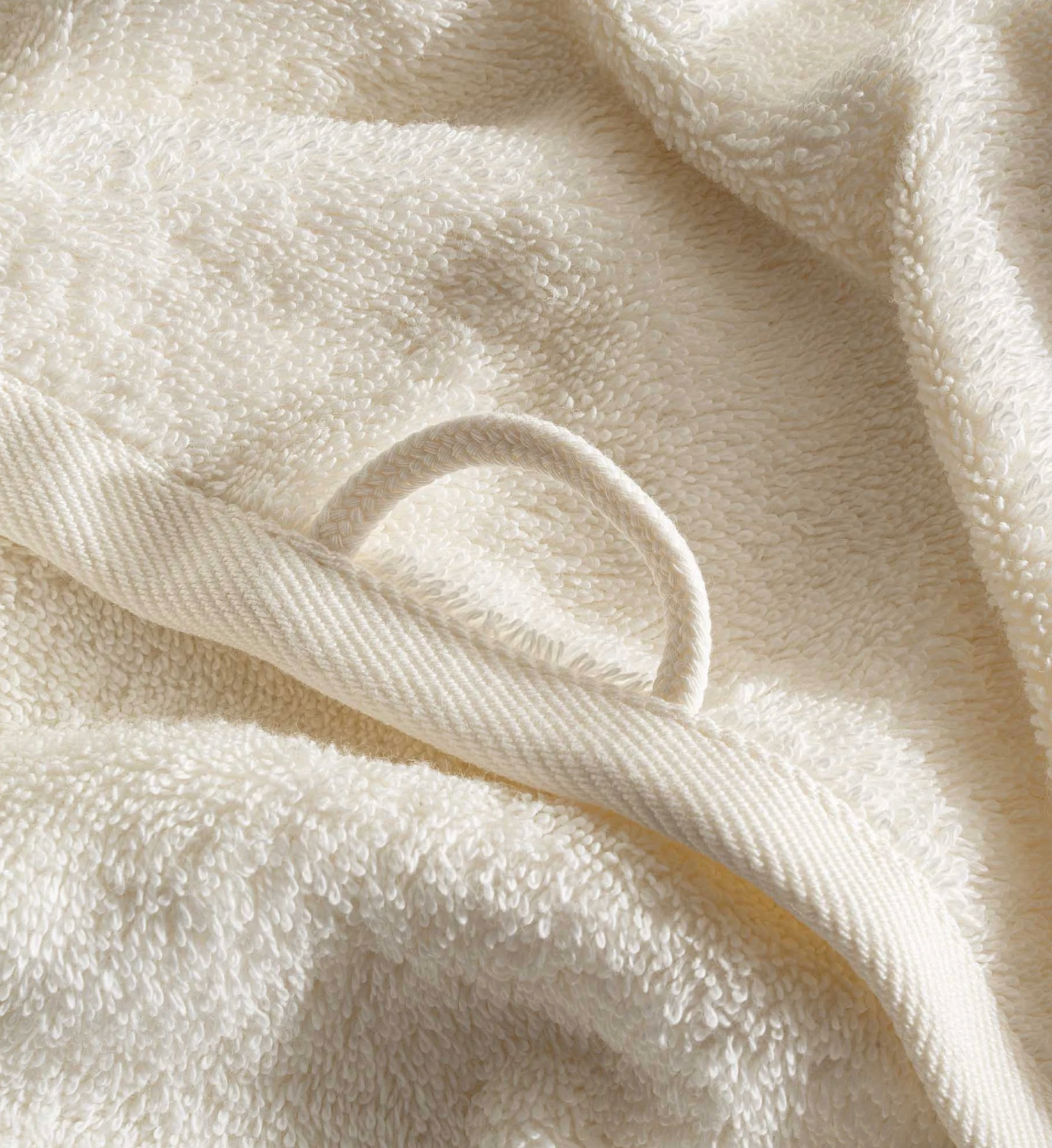 Ecocotton Alessa Hand Face Towel 100% Organic Cotton Lace Powder 80x150 Cm