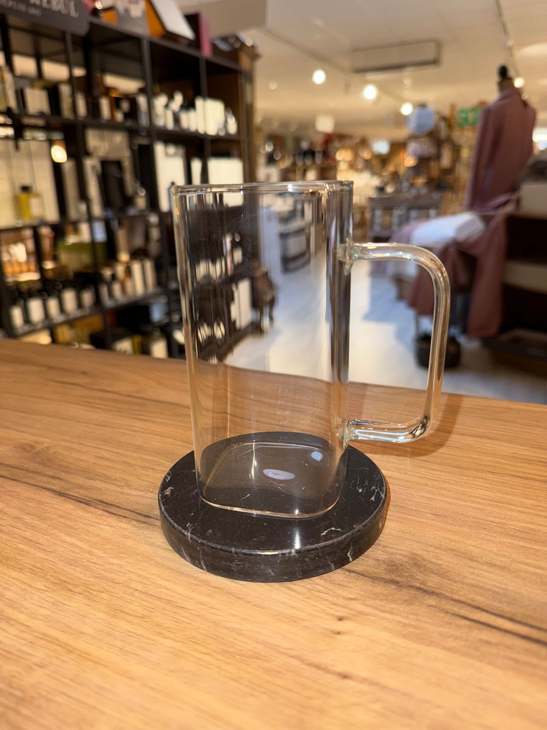 Marble coasters | 4-PIECES BLACK