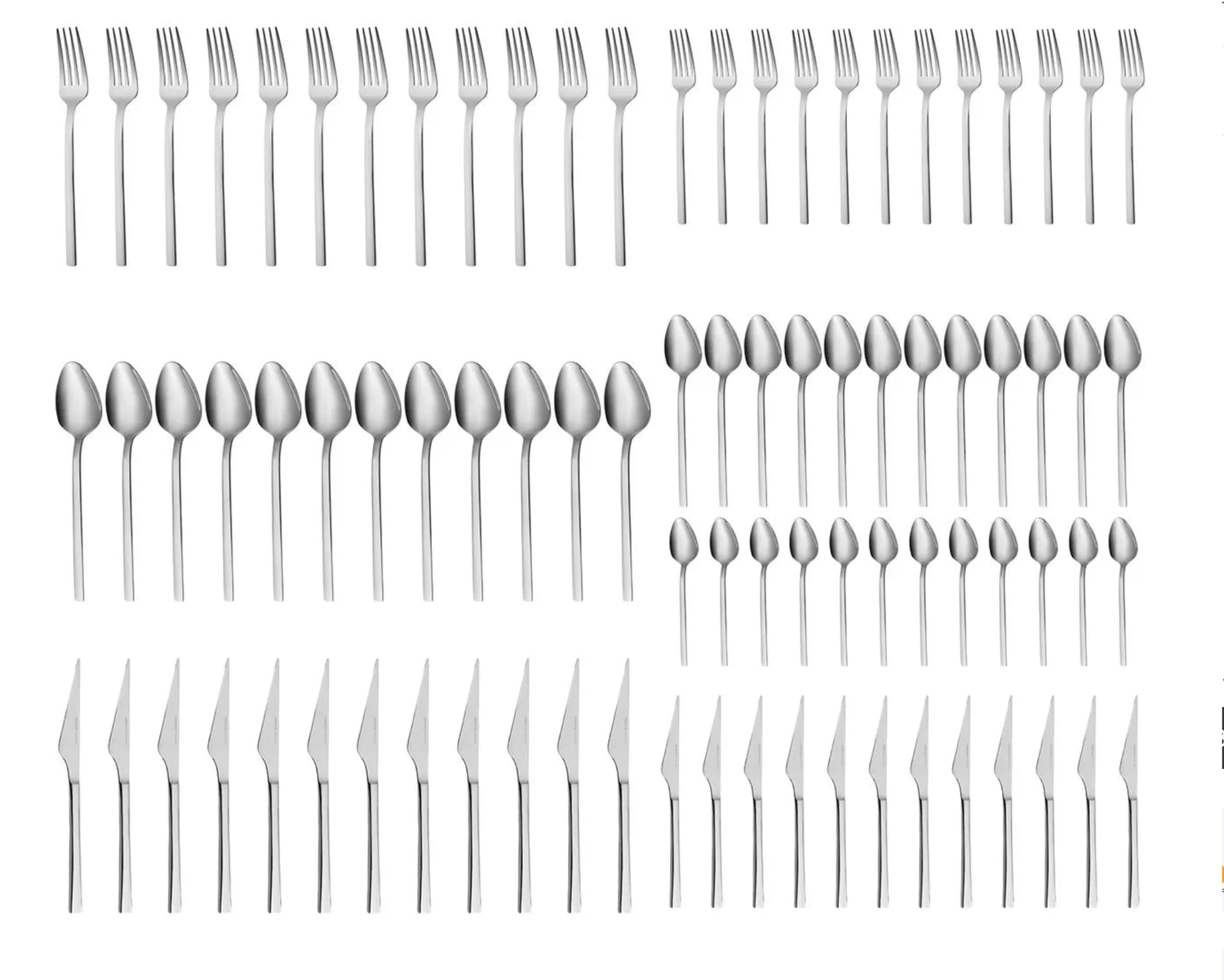 Karaca Sedir Elegance 12-persoons bestekset, 84 delig