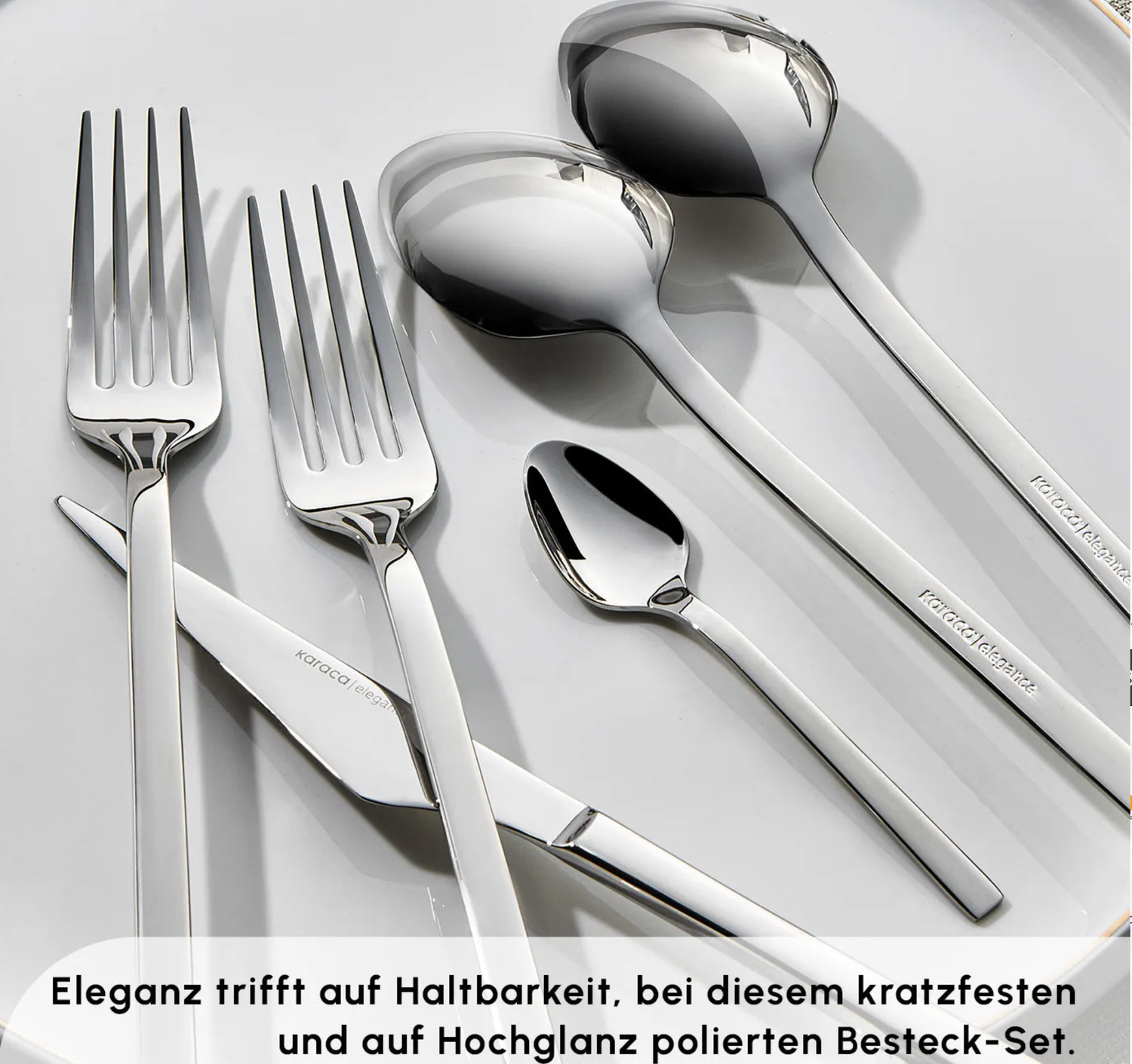 Karaca Sedir Elegance 12-persoons bestekset, 84 delig