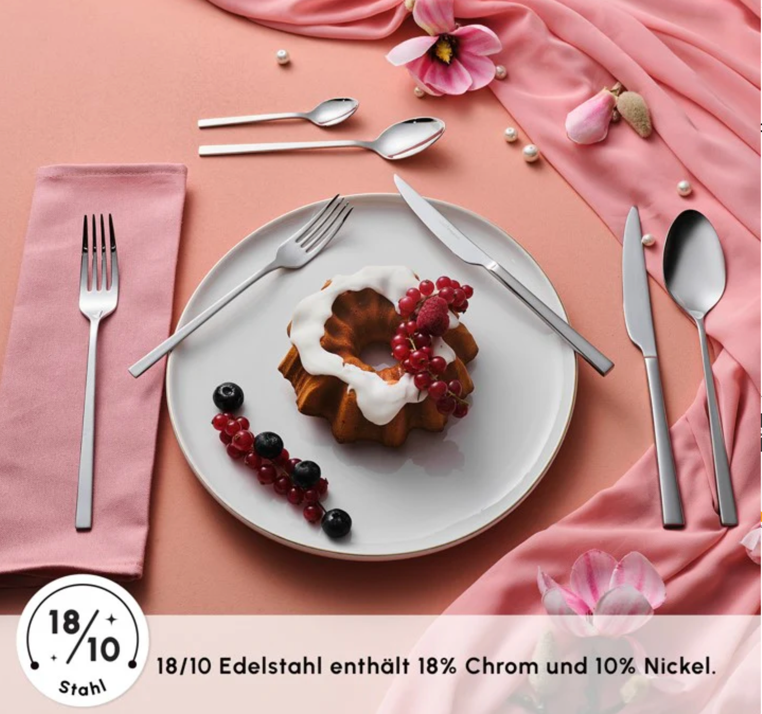 Karaca Serenity Elegance 12-persoons 84-delig bestekset