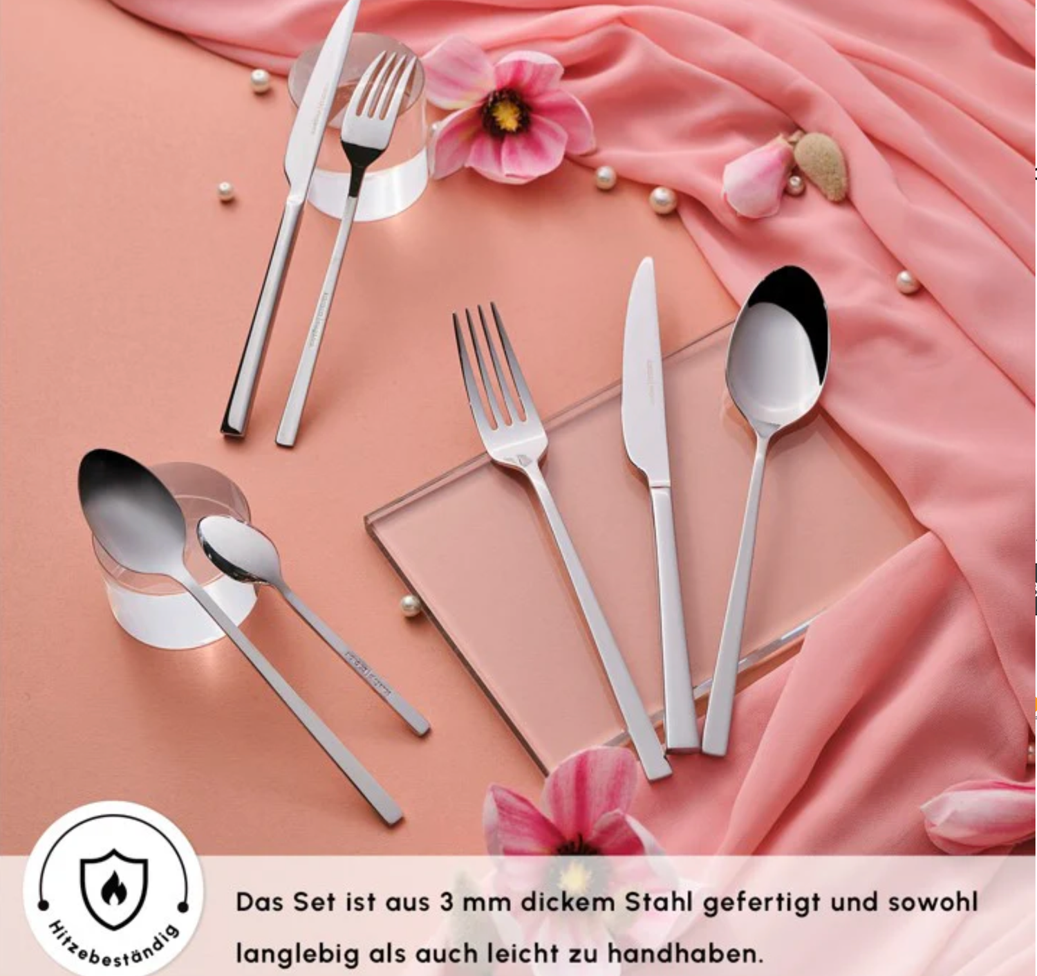 Karaca Serenity Elegance 12-persoons 84-delig bestekset