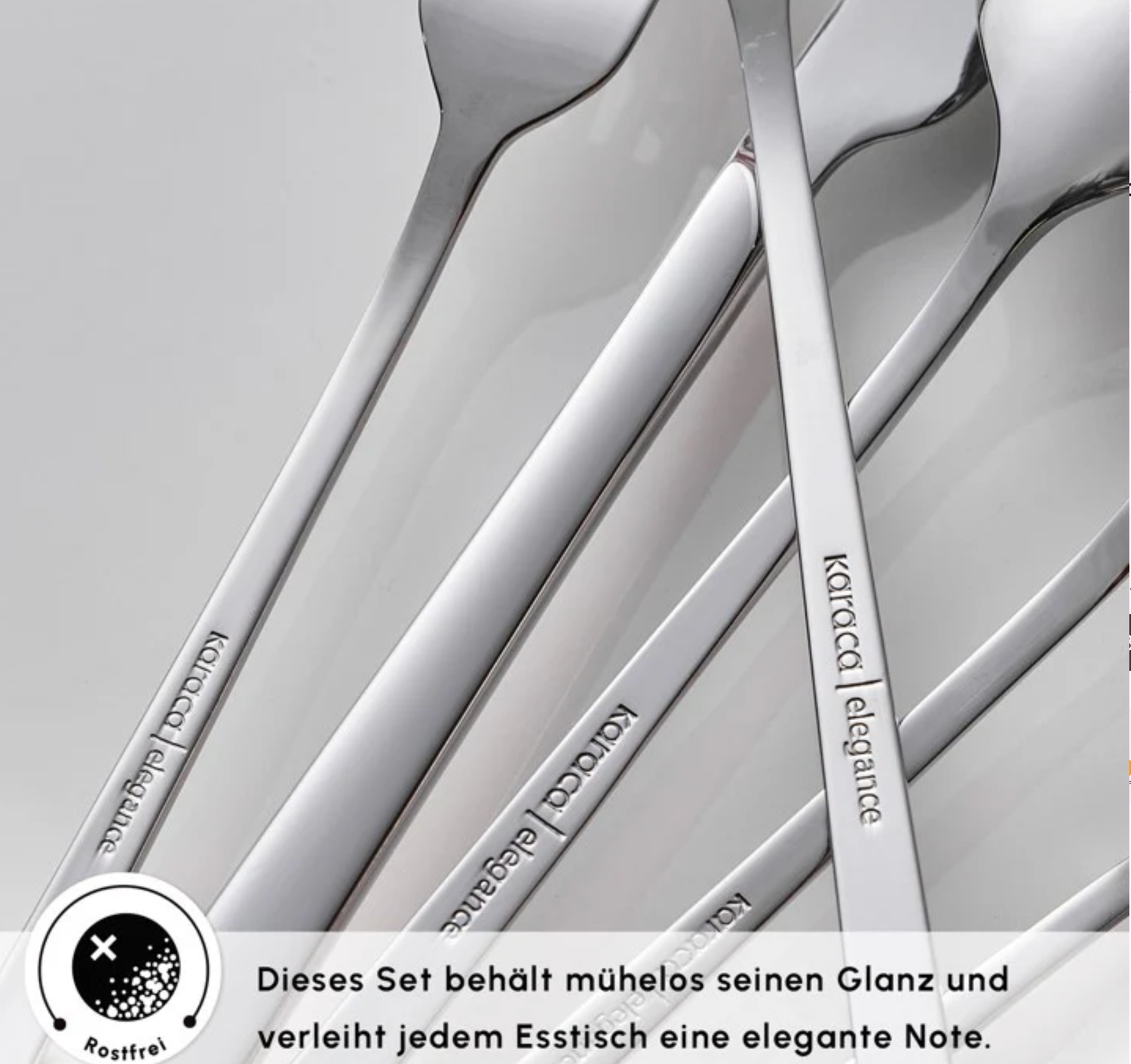 Karaca Serenity Elegance 12-persoons 84-delig bestekset