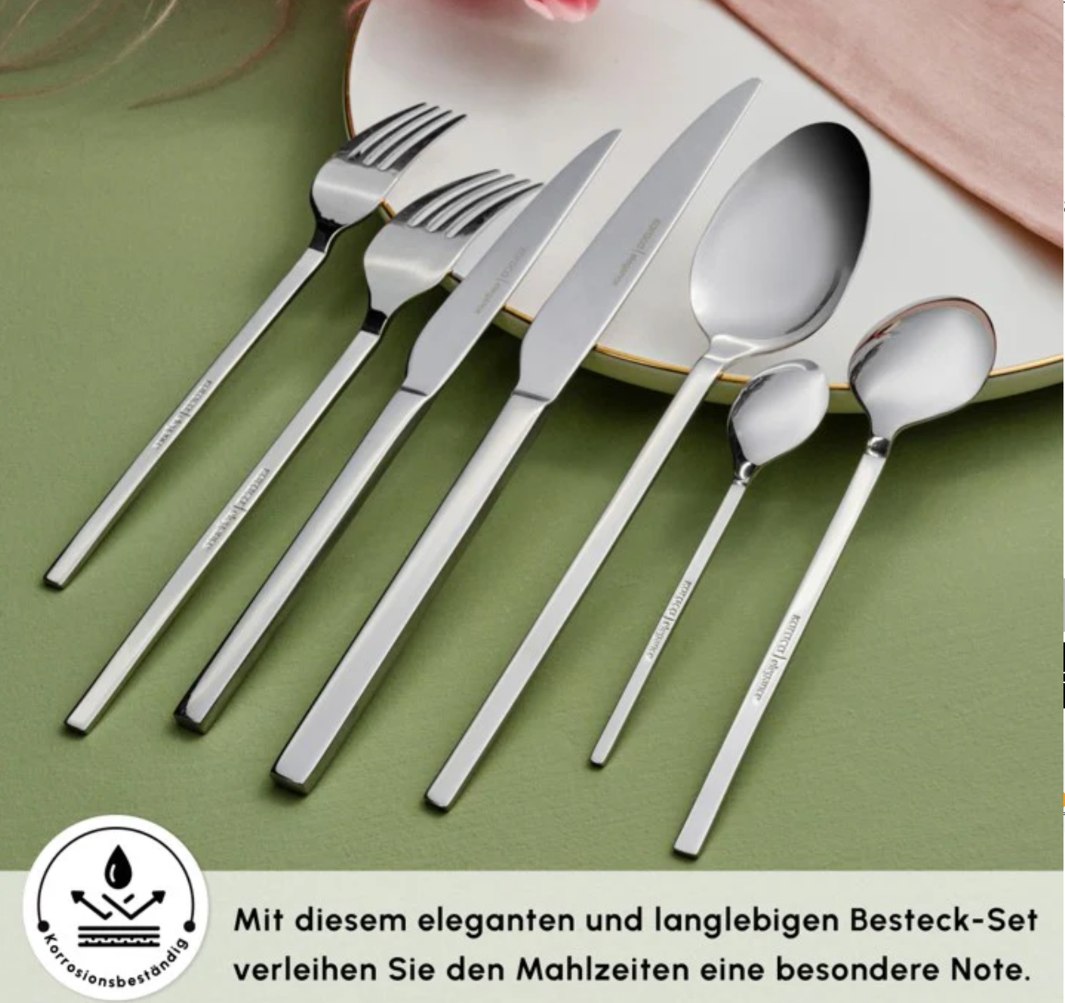 Karaca Pallas Elegance 12-persoons 84-delig bestek