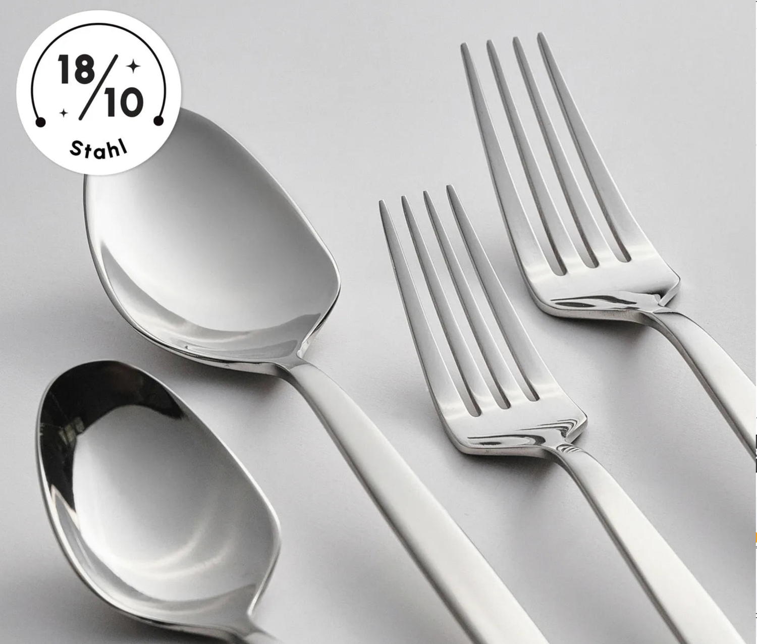 Karaca Thor Elegance Cutlery Set , 84 Piece, 12 Person