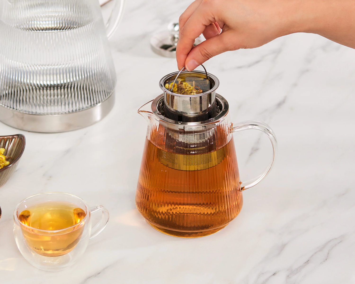 Karaca Keops XL Glass Teapot
