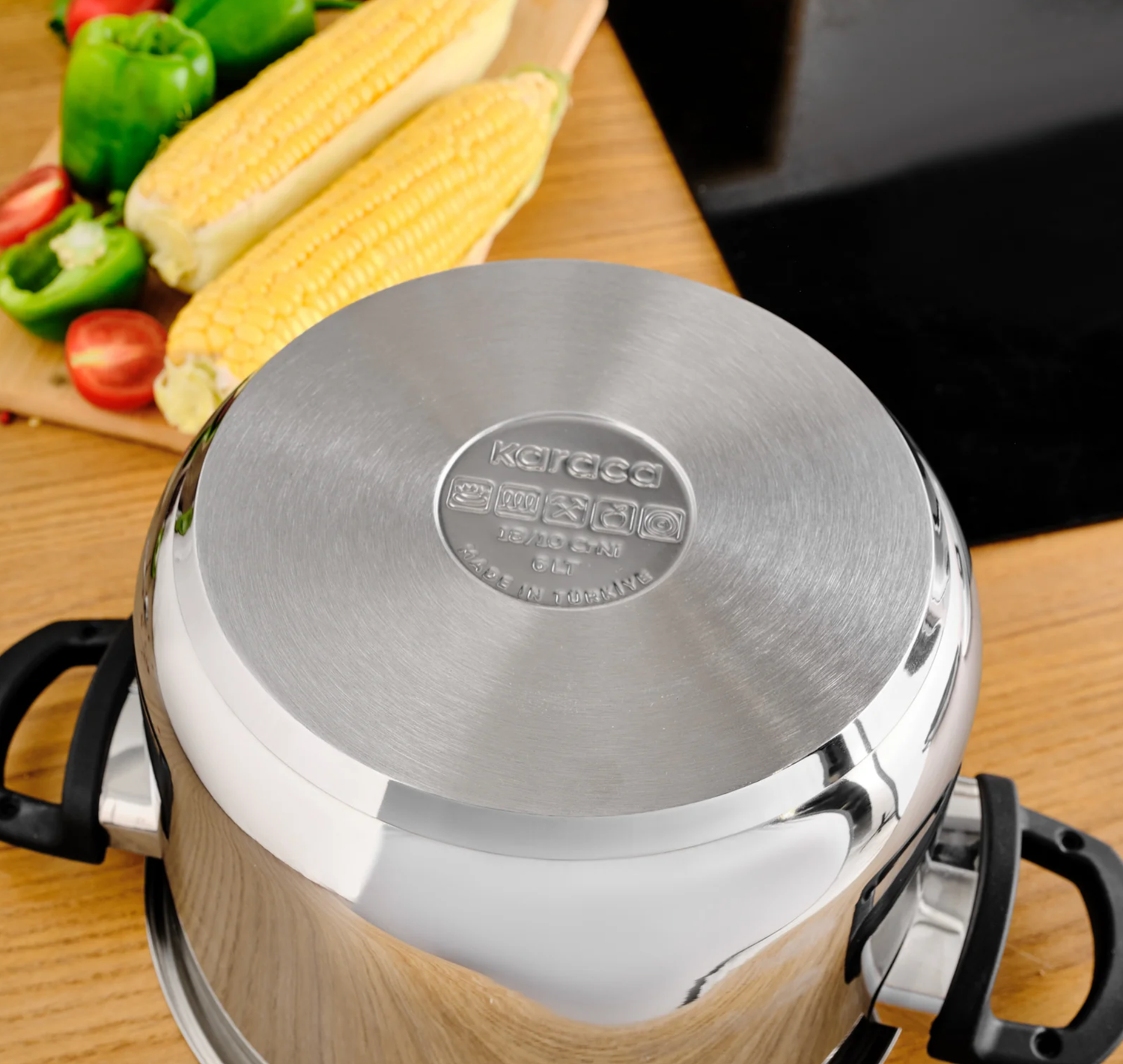 Karaca Perfect Gray 4+6 lt Pressure Cooker Set
