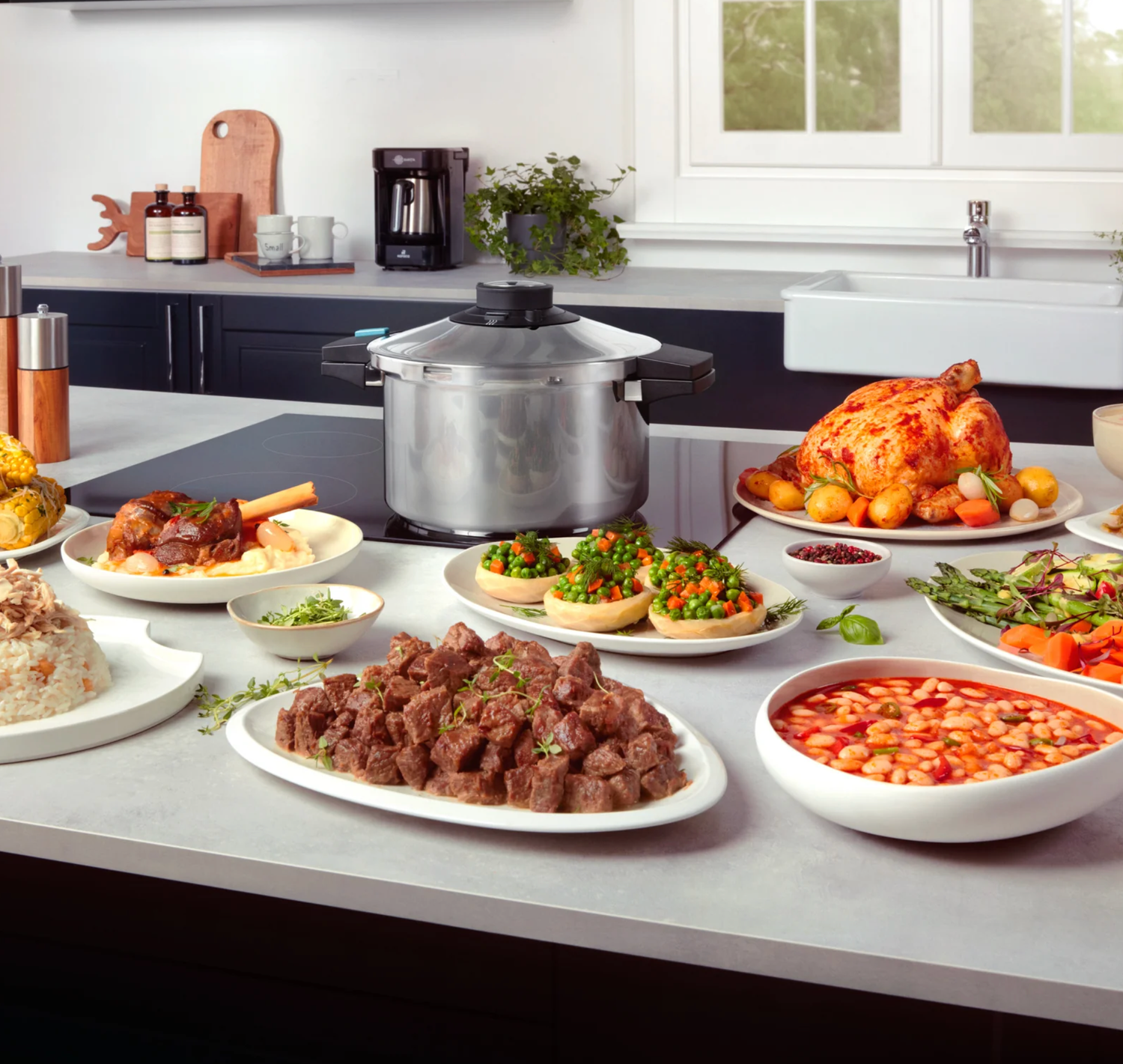 Karaca Quick and Safe Pressure Cooker, 7 Litre