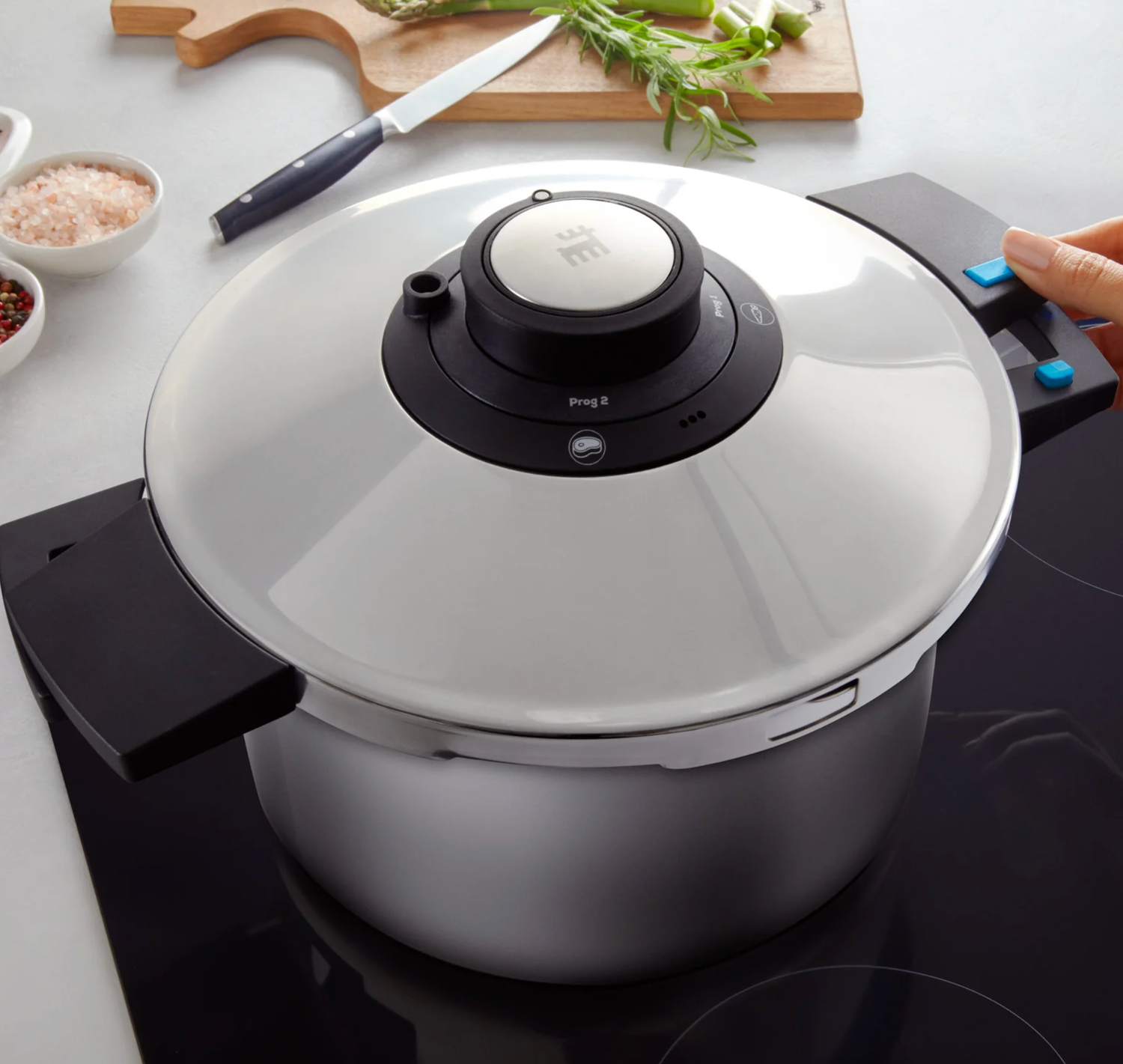 Karaca Quick and Safe Pressure Cooker, 7 Litre
