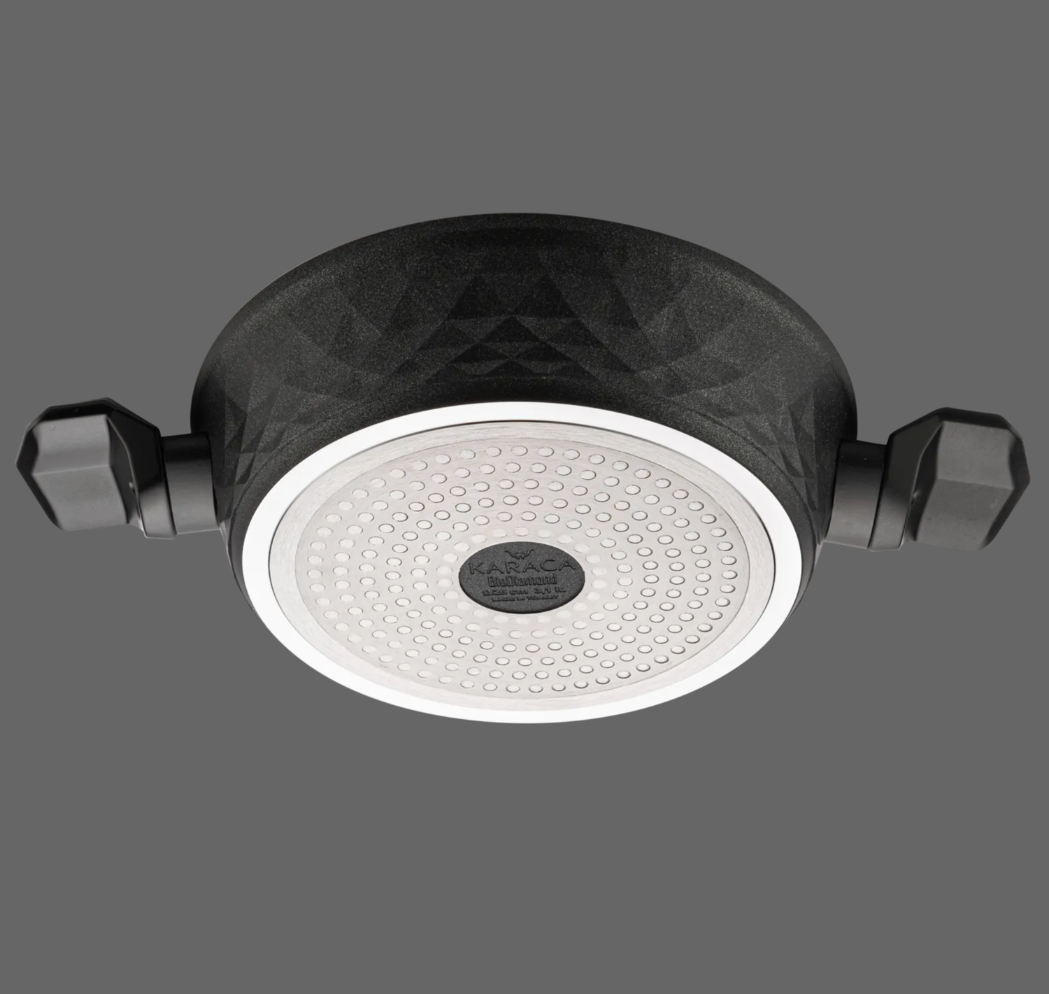 Karaca Bio Diamond 26 cm 3.2 lt Wide Induction Pot with Antibacterial Handles