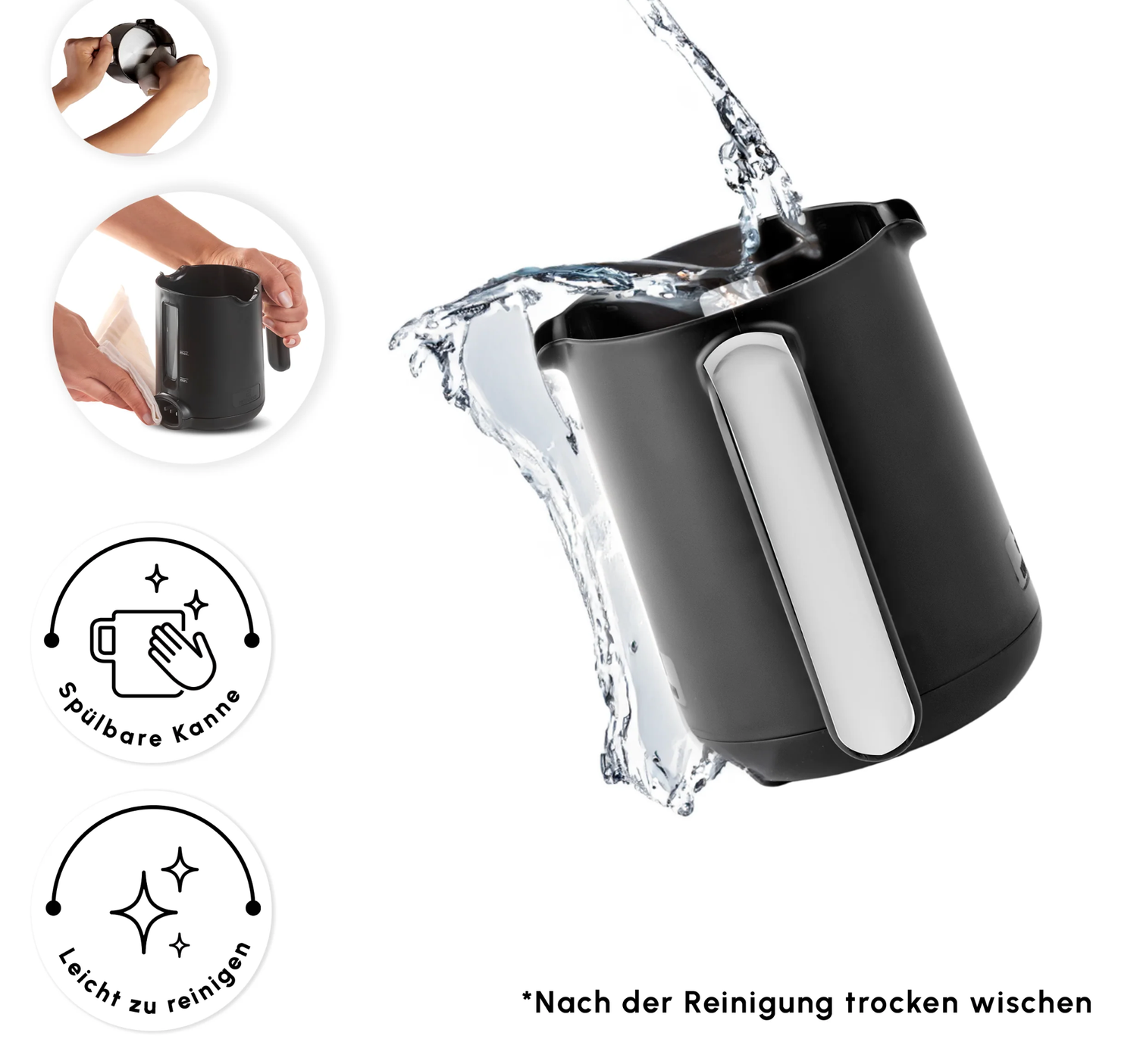 Karaca Hatır koz Koffiezetapparaat voor Turkse koffie met melk White