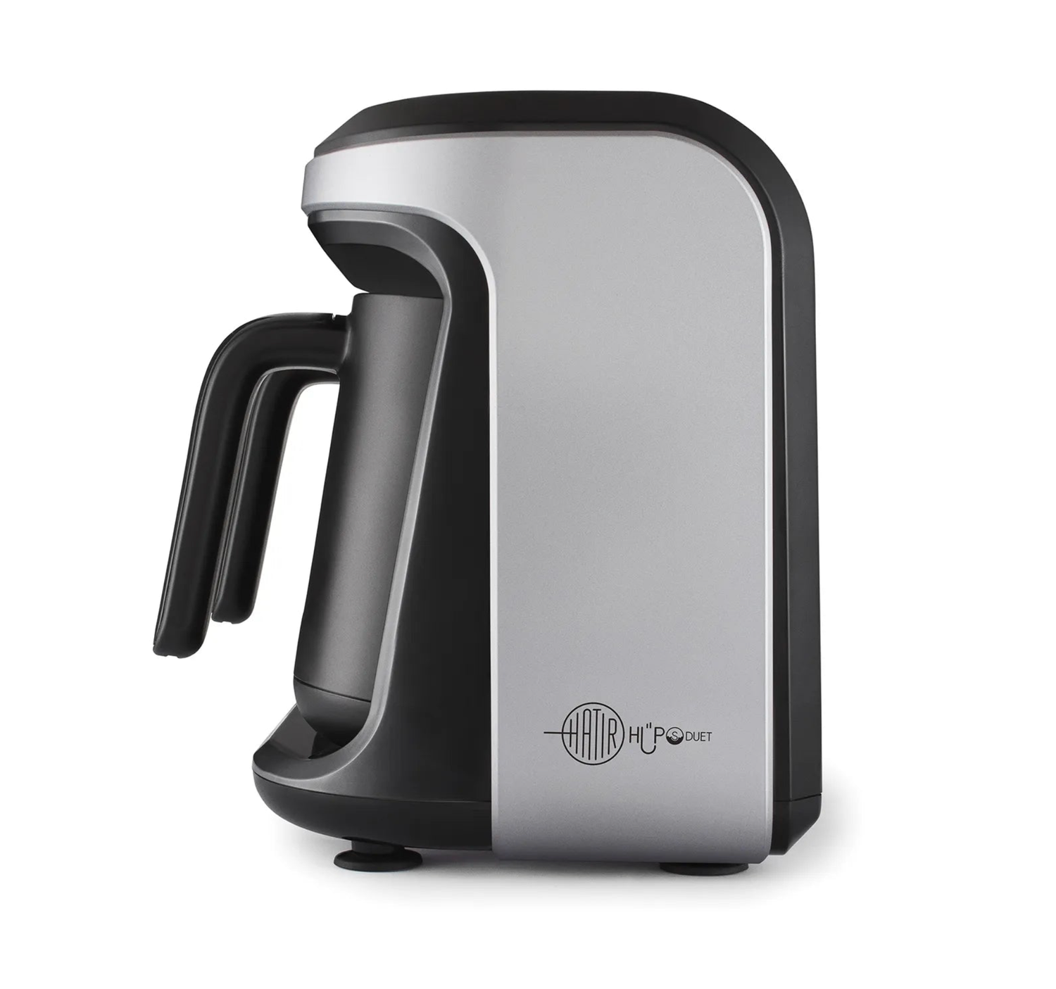 Karaca Hatir Hüps Duet Turkish Coffee Machine, Gray, 1400W