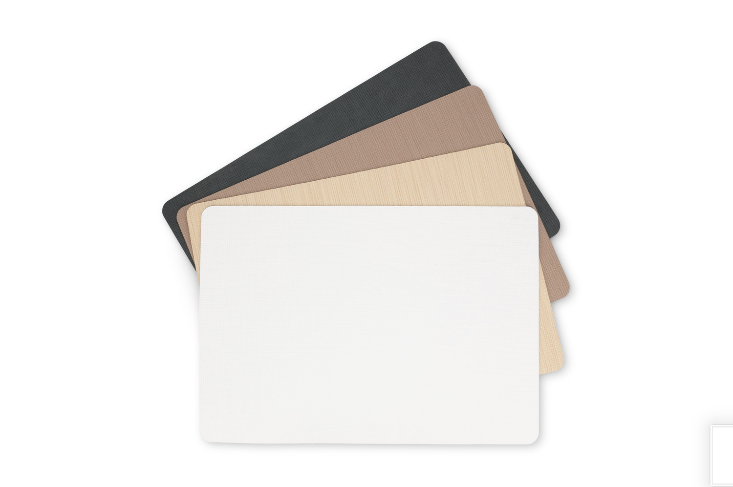 S&amp;P Placemat 43x30cm cobble white TableTop