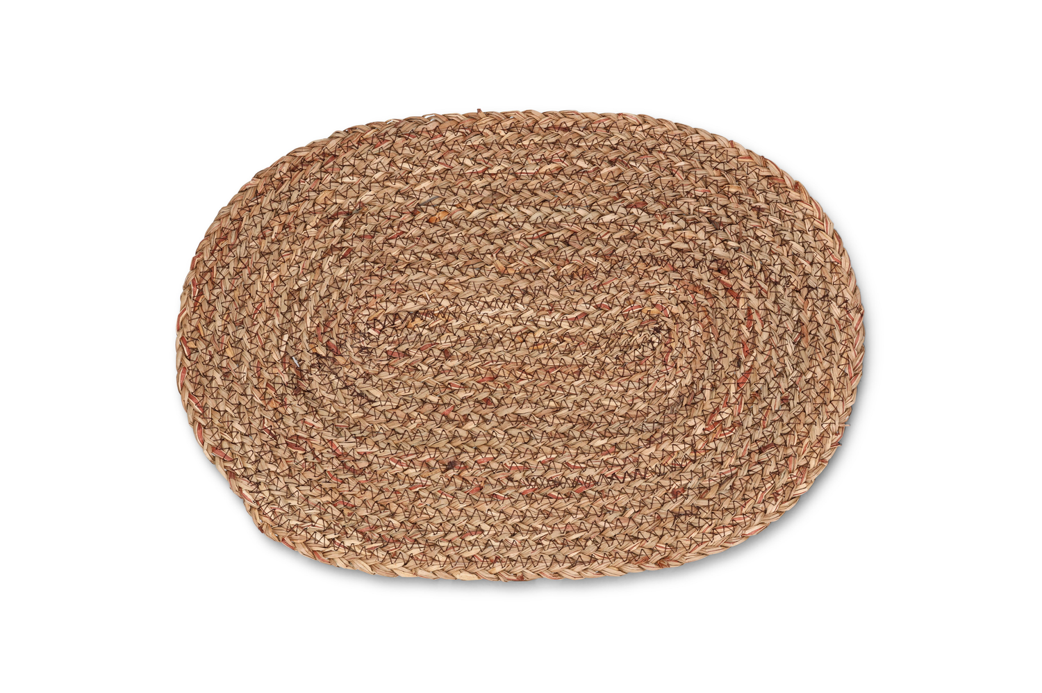 S&amp;P Placemat 45x30cm oval corn leaf dark brown TableTop