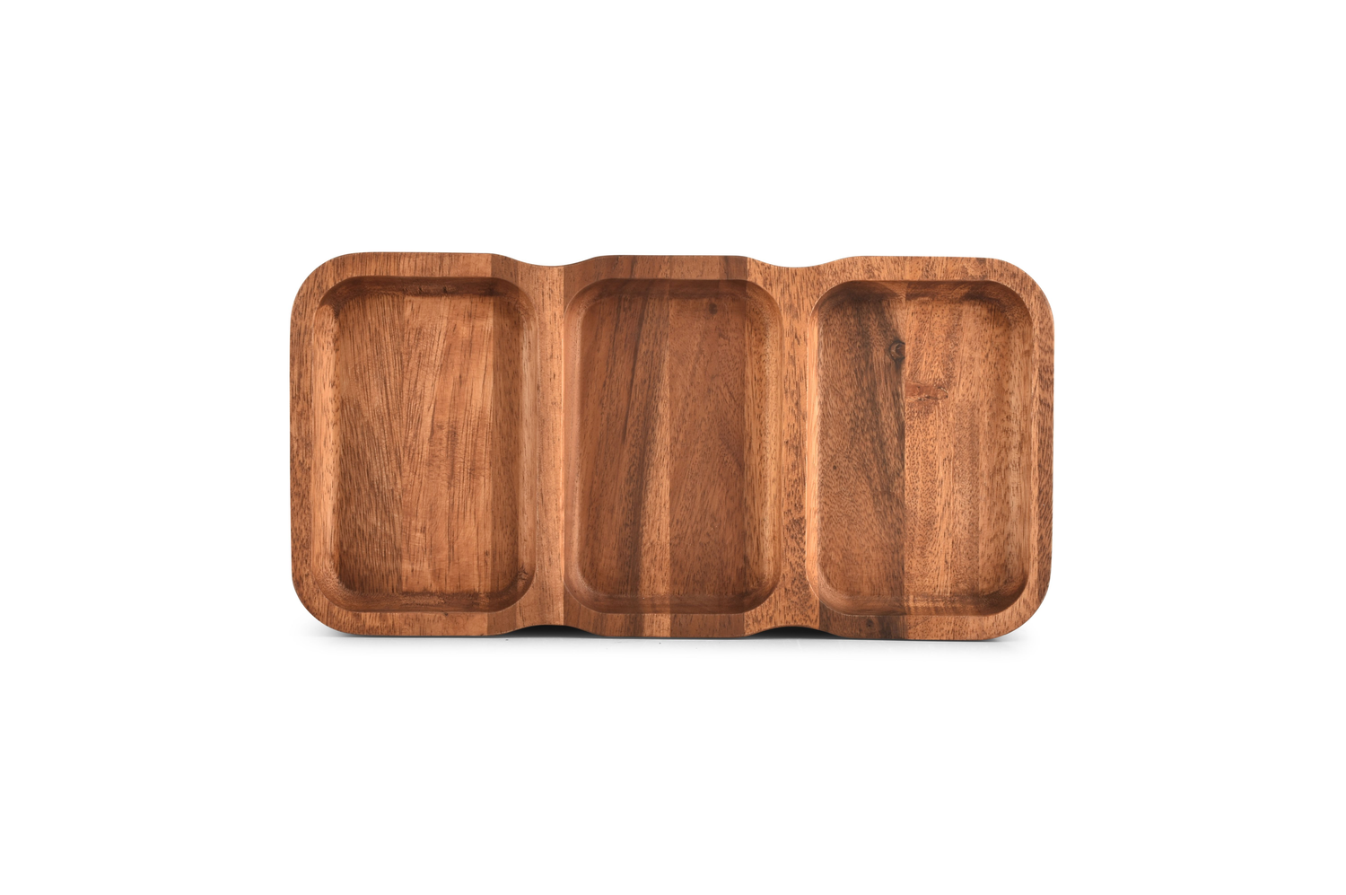 S|P Collection Serveerschaal 38x19xH3cm 3 delen Chop