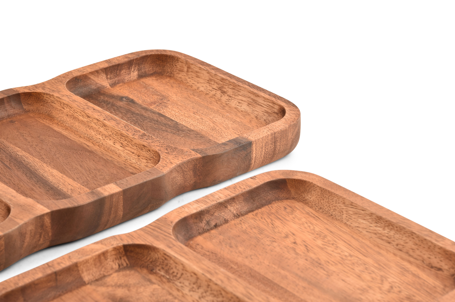 S|P Collection Serveerschaal 38x19xH3cm 3 delen Chop