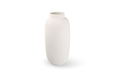 S|P Collection Vase 23,5xH49,5cm white Bullet