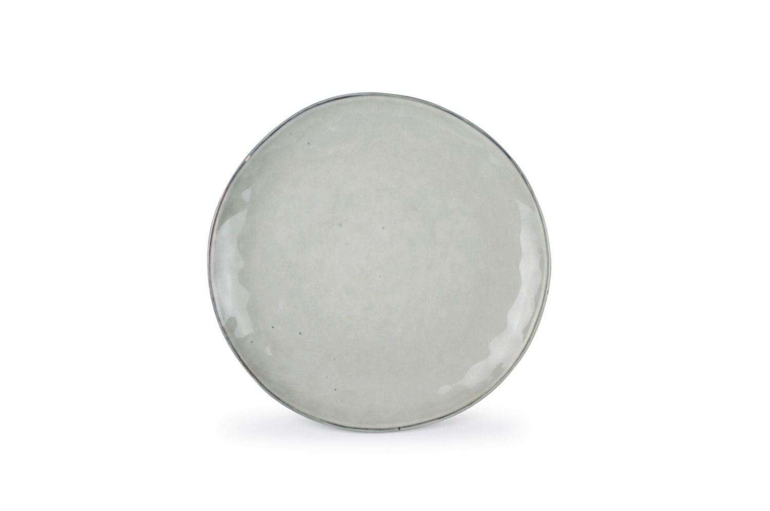 S&amp;P Plate 28cm coupe green Artisan