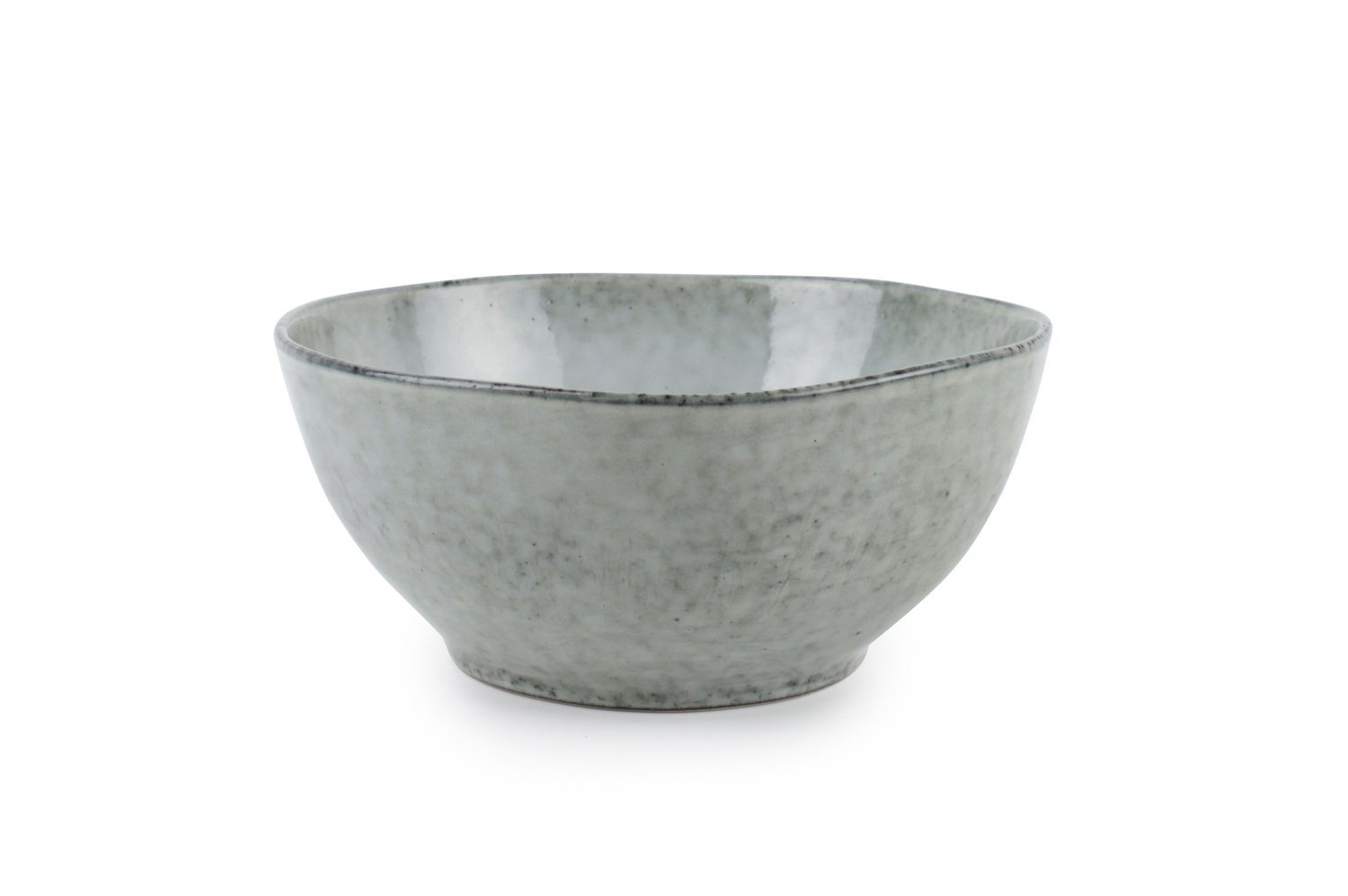 S&amp;P Bowl 17xH7,5cm green Artisan
